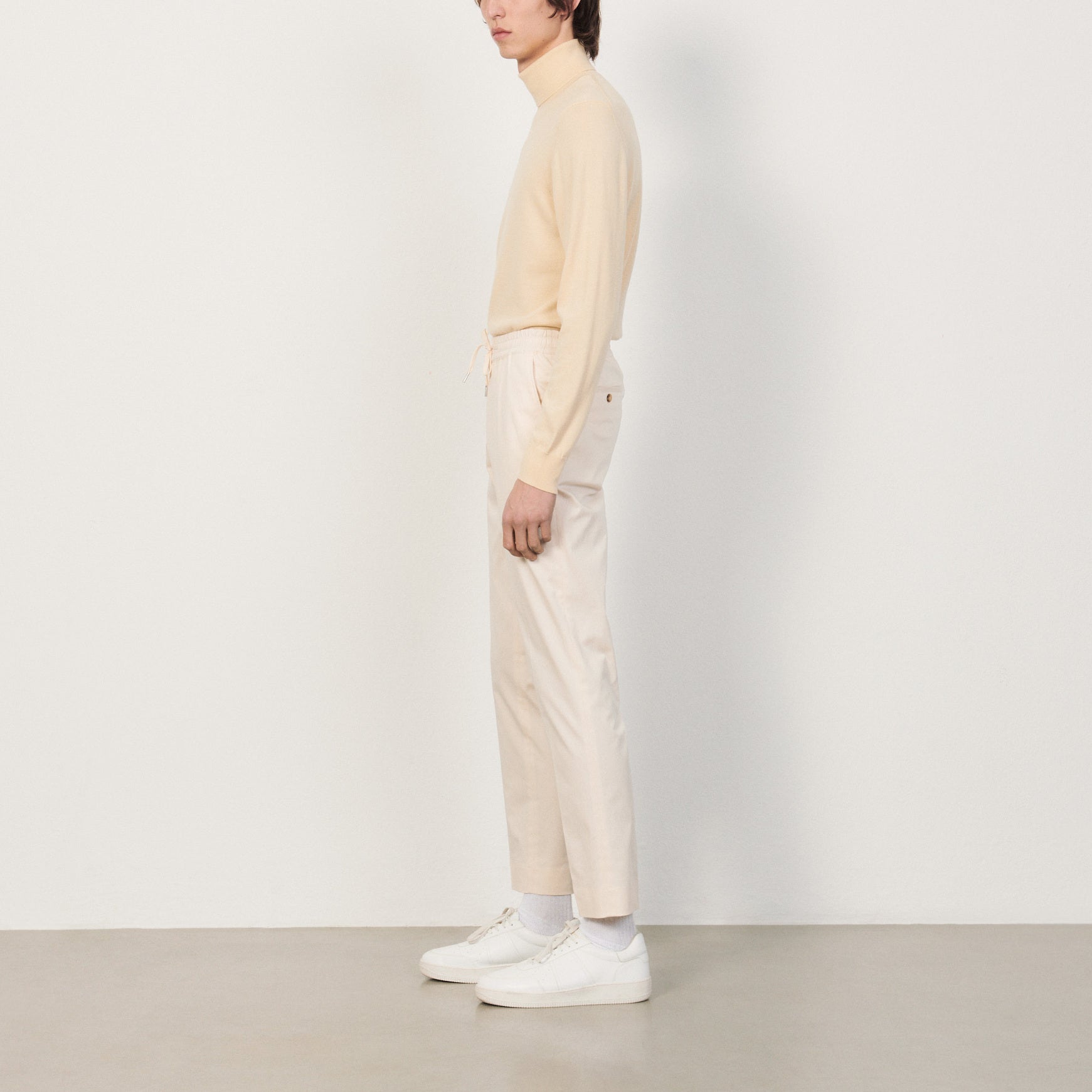 Pantalon à la ceinture élastique Sandro seconde main