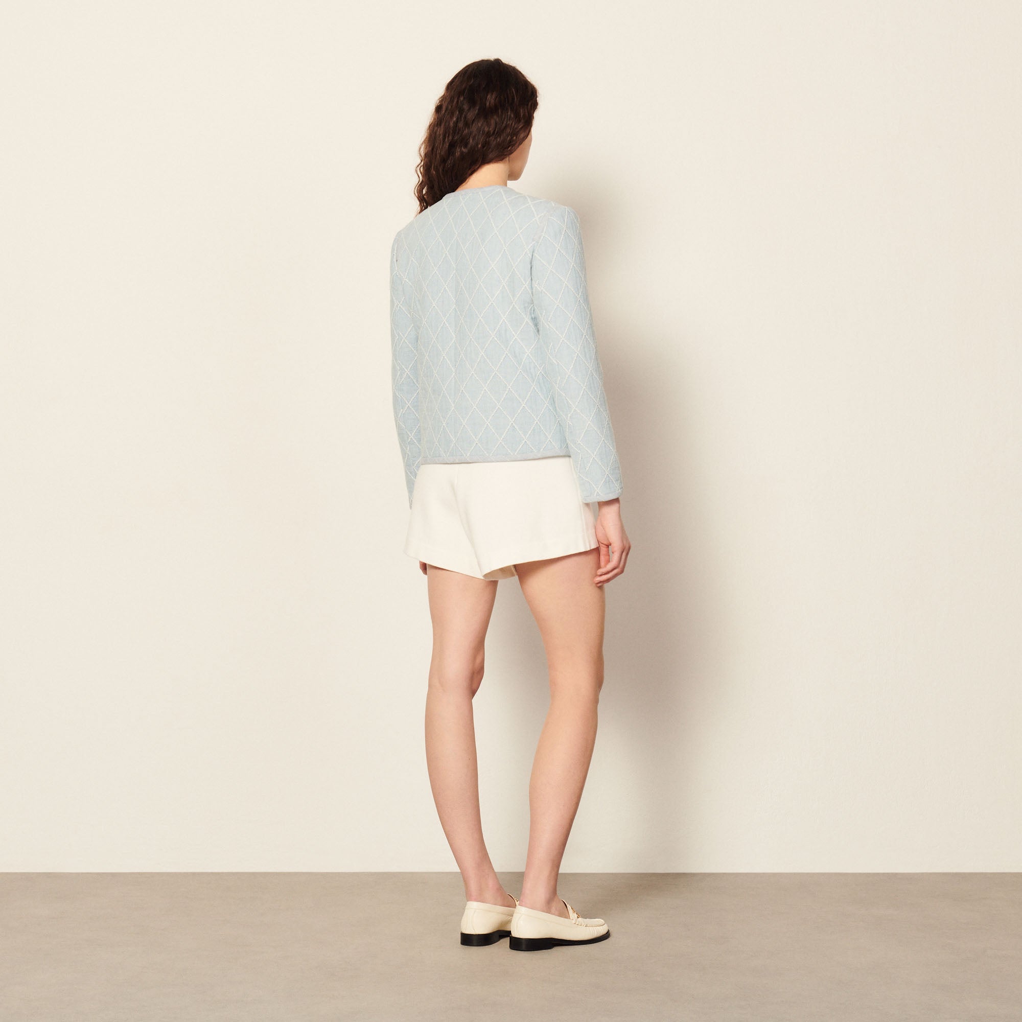 Veste en Jean Sandro seconde main