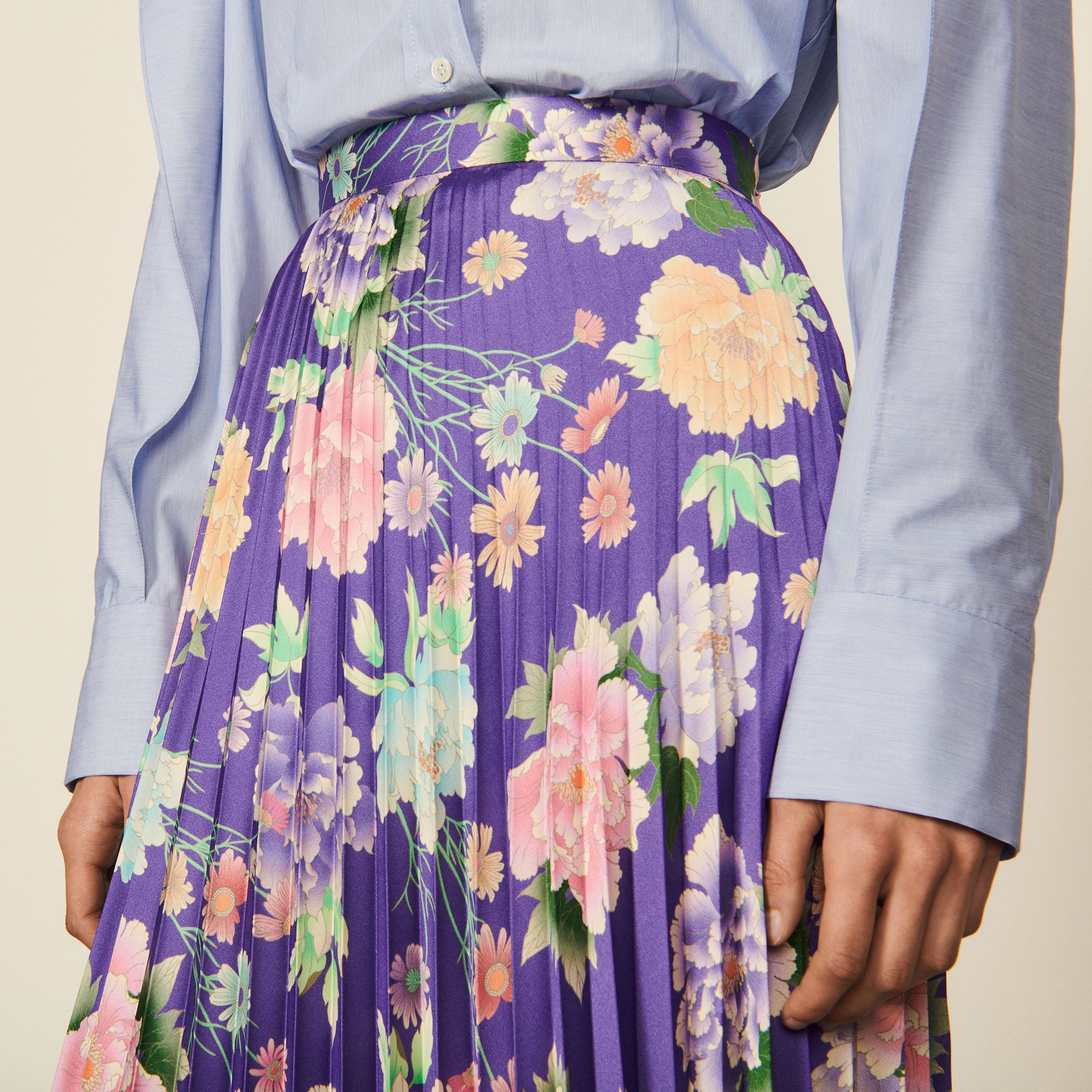 Jupe Violet Sandro seconde main