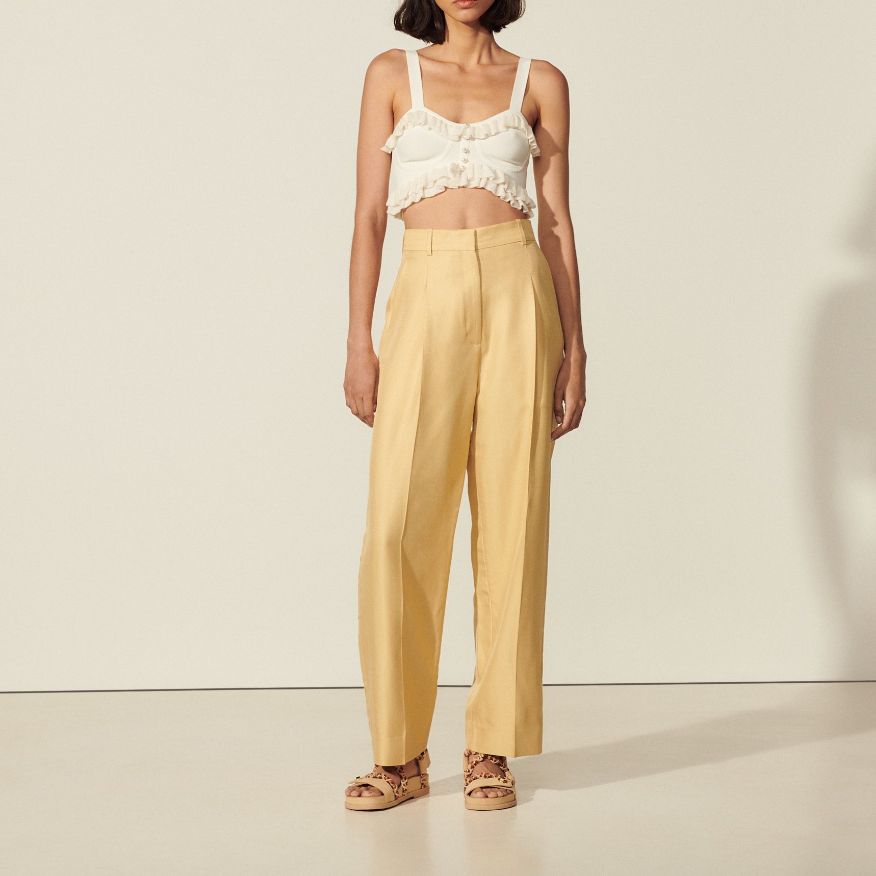 Pantalon classique Sandro seconde main