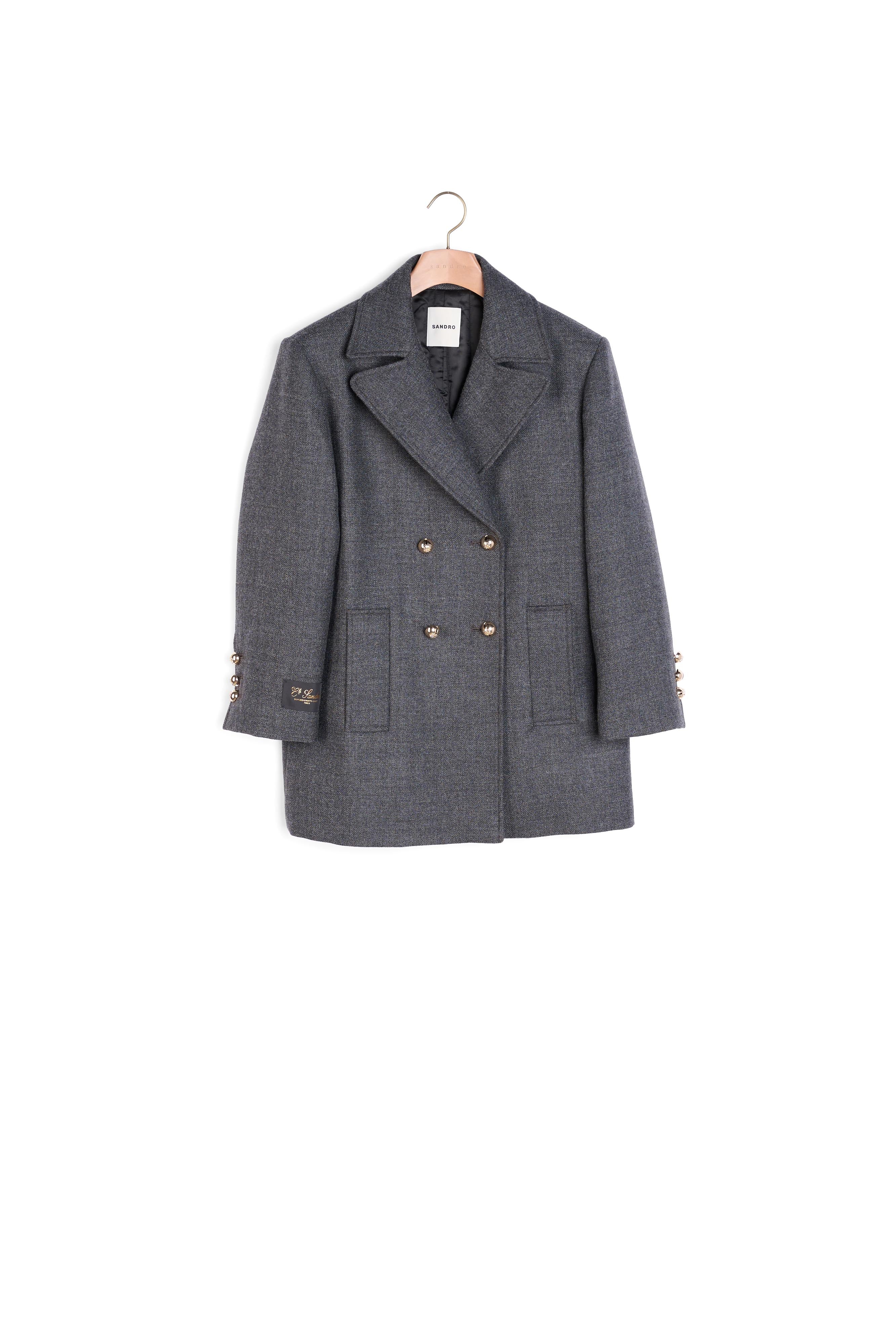 Caban en laine Sandro seconde main