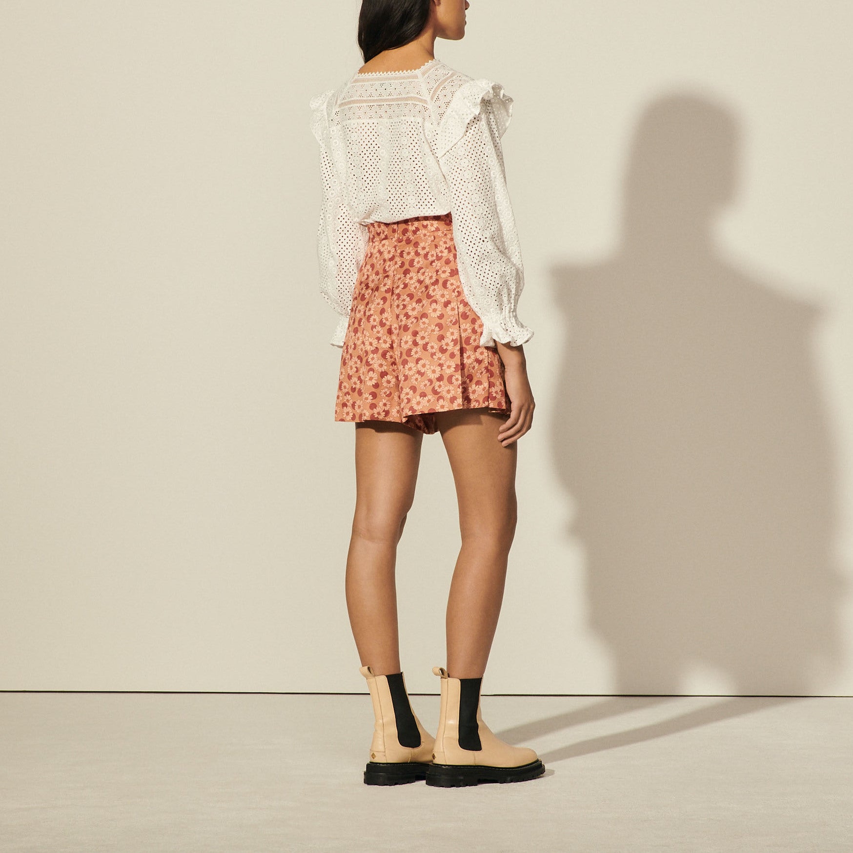 Short imprimé Sandro seconde main