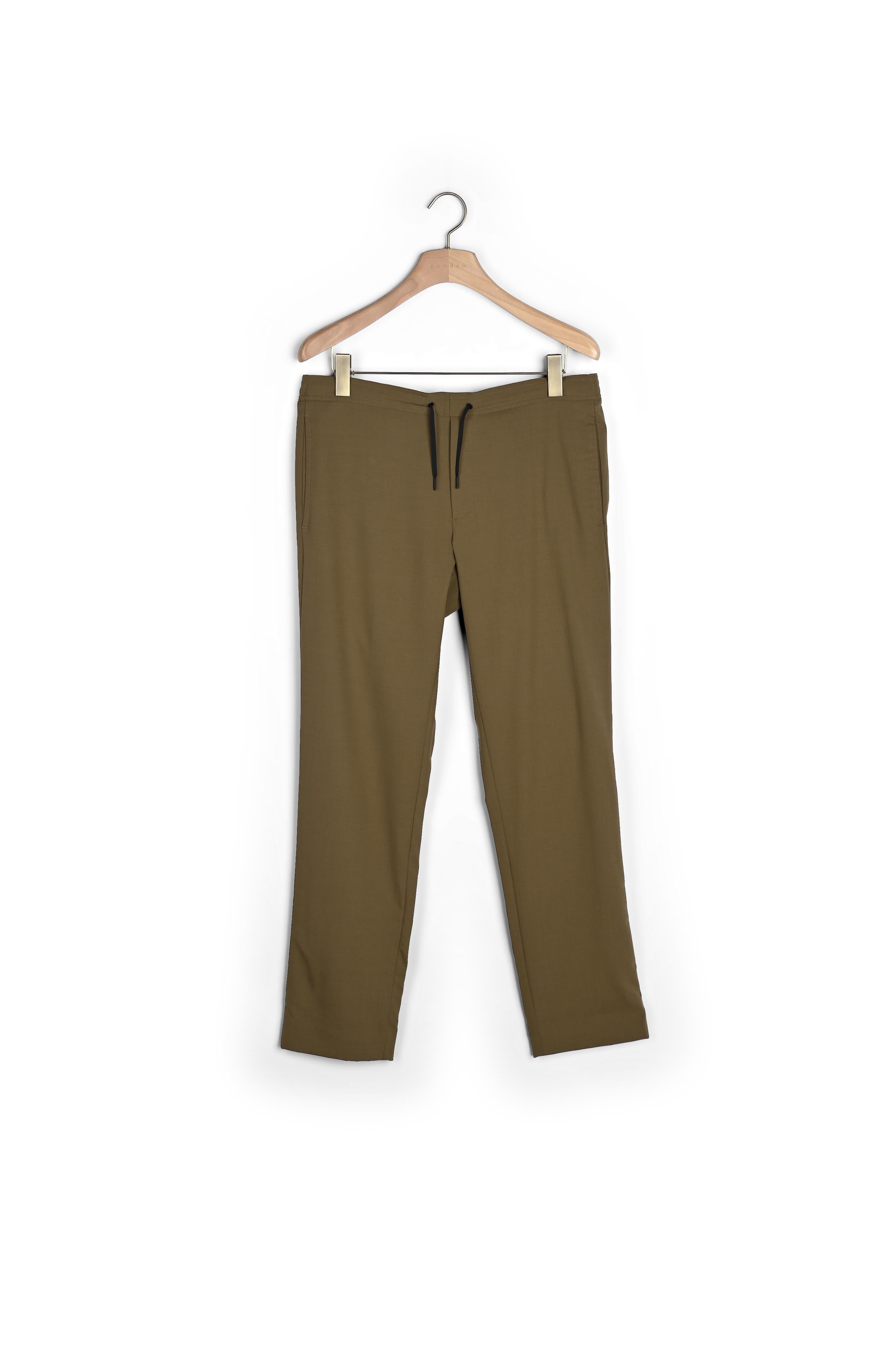 Pantalon à ceinture élastiquée Sandro seconde main