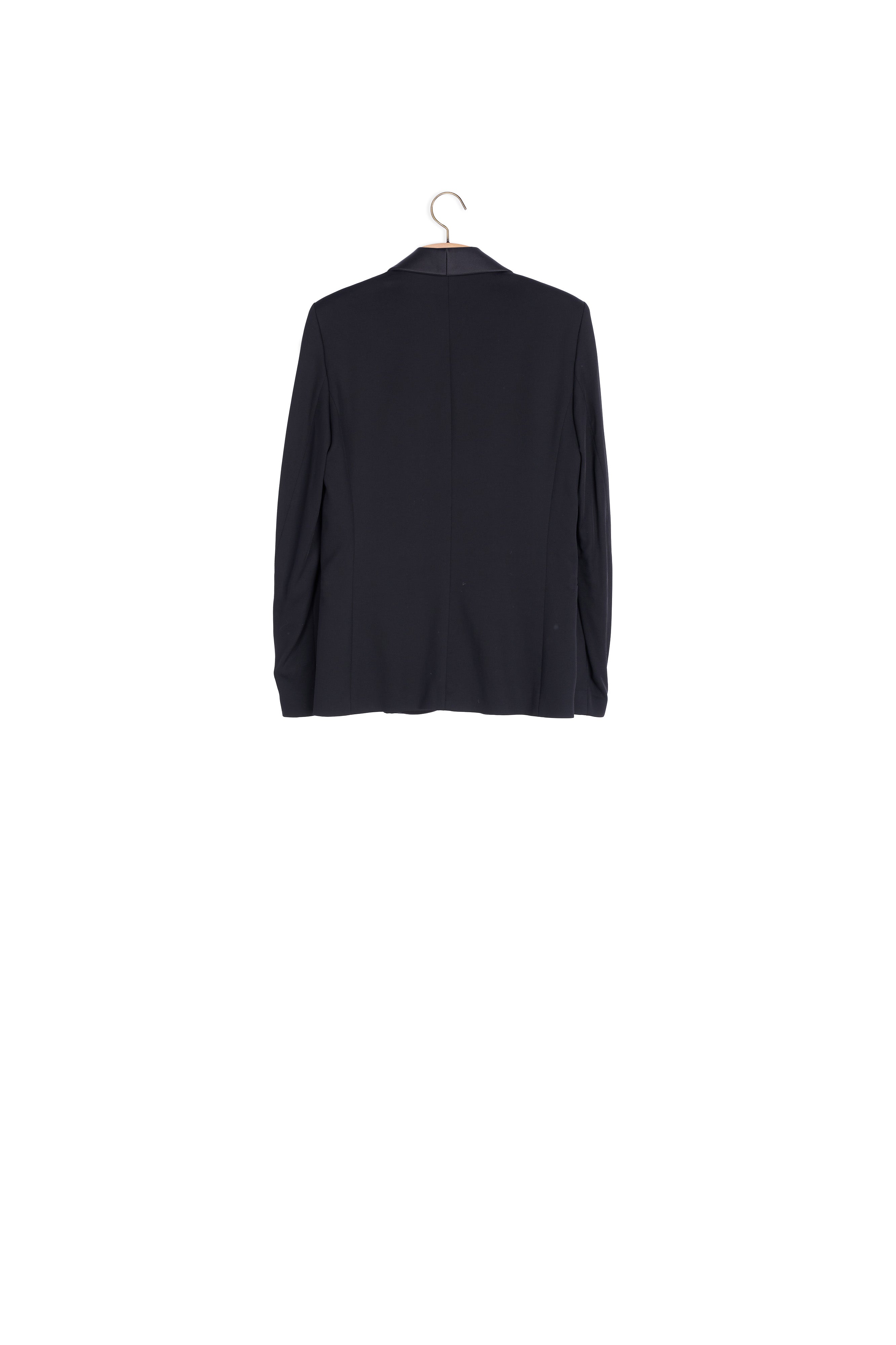 Veste de smoking à empiècement satin Sandro seconde main