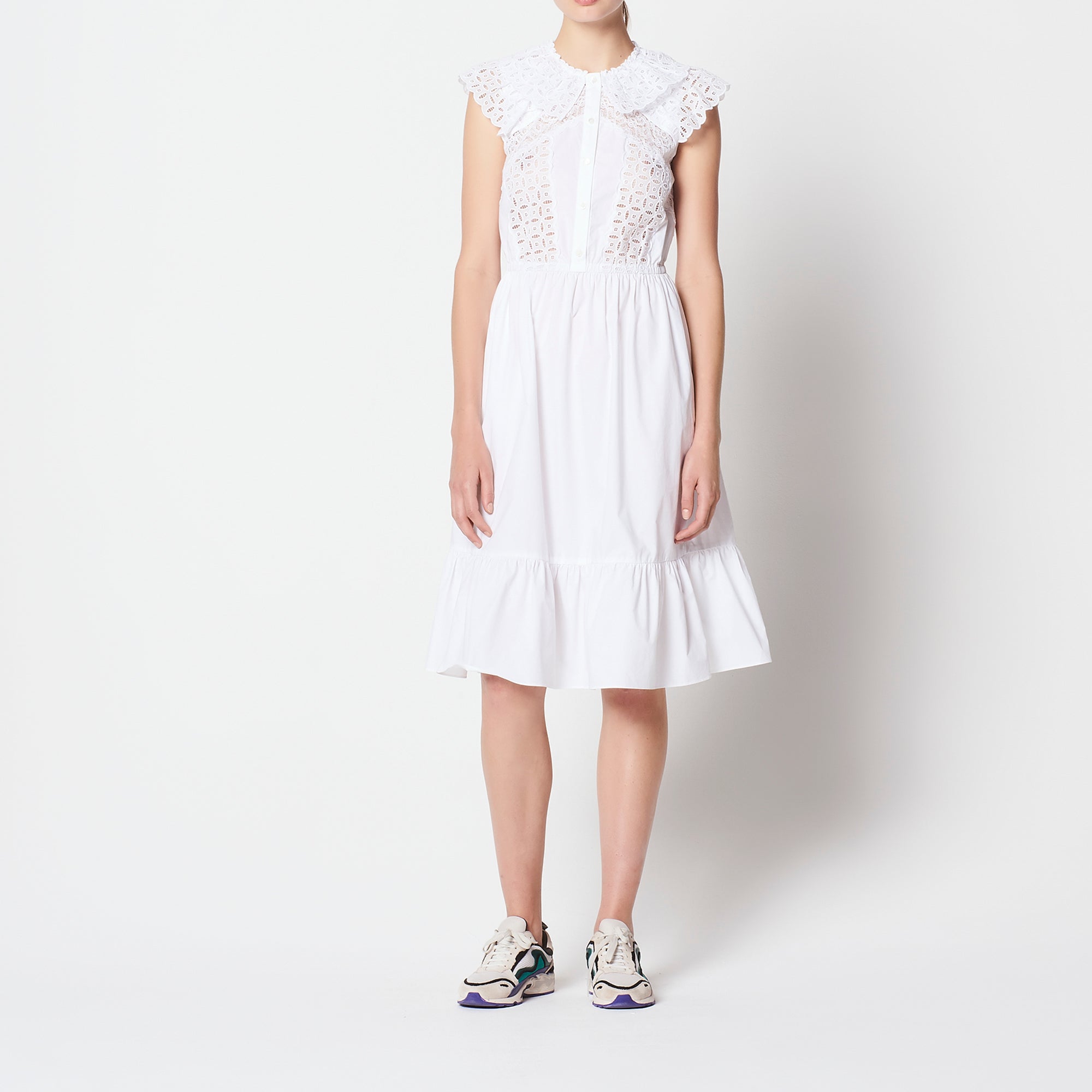 Robe à volants Sandro seconde main