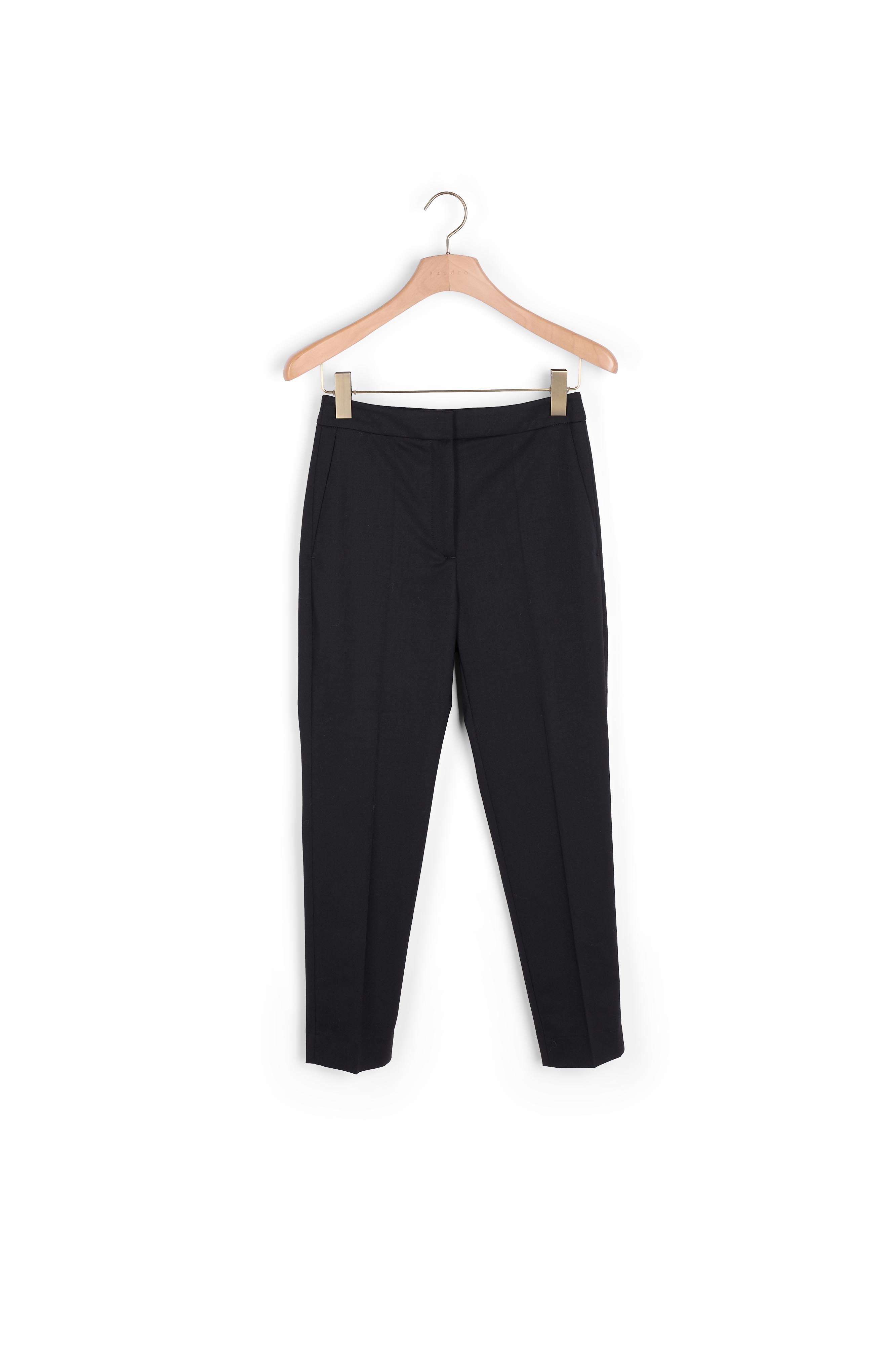 Pantalon Noir Sandro seconde main