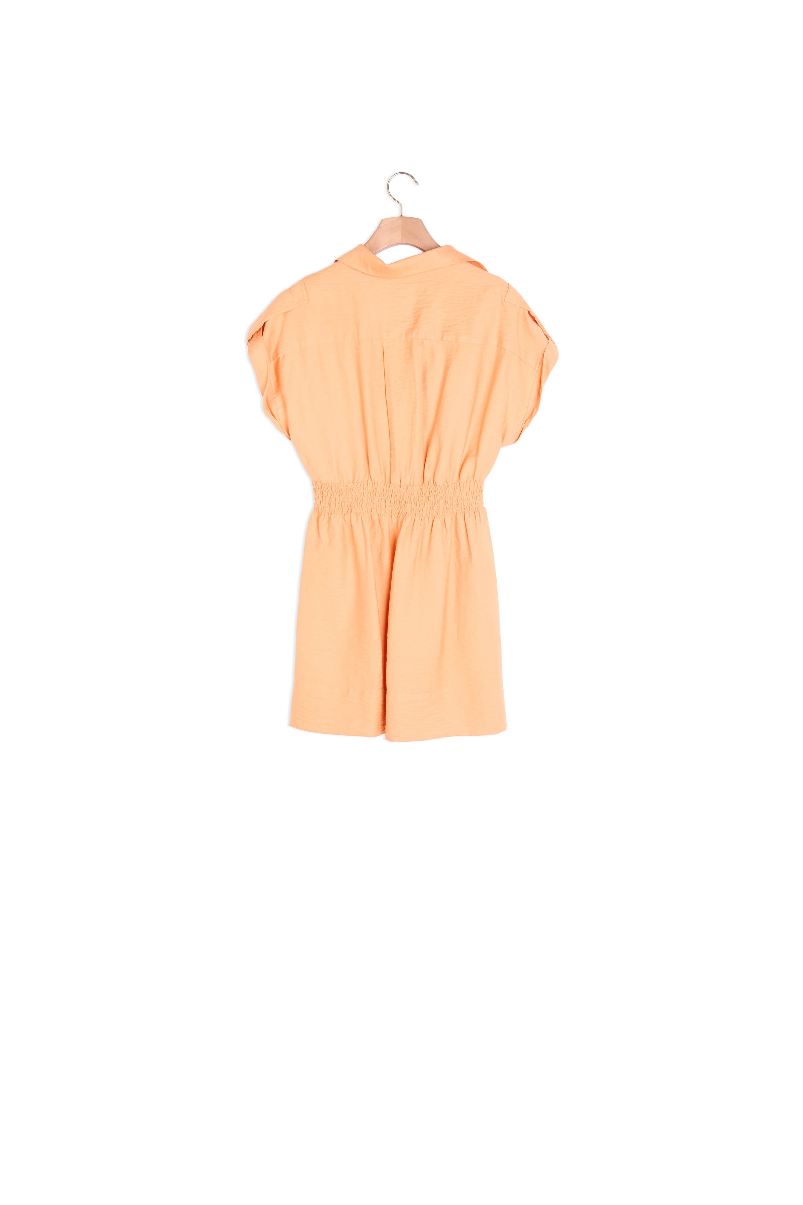 Robe courte en lin Sandro seconde main