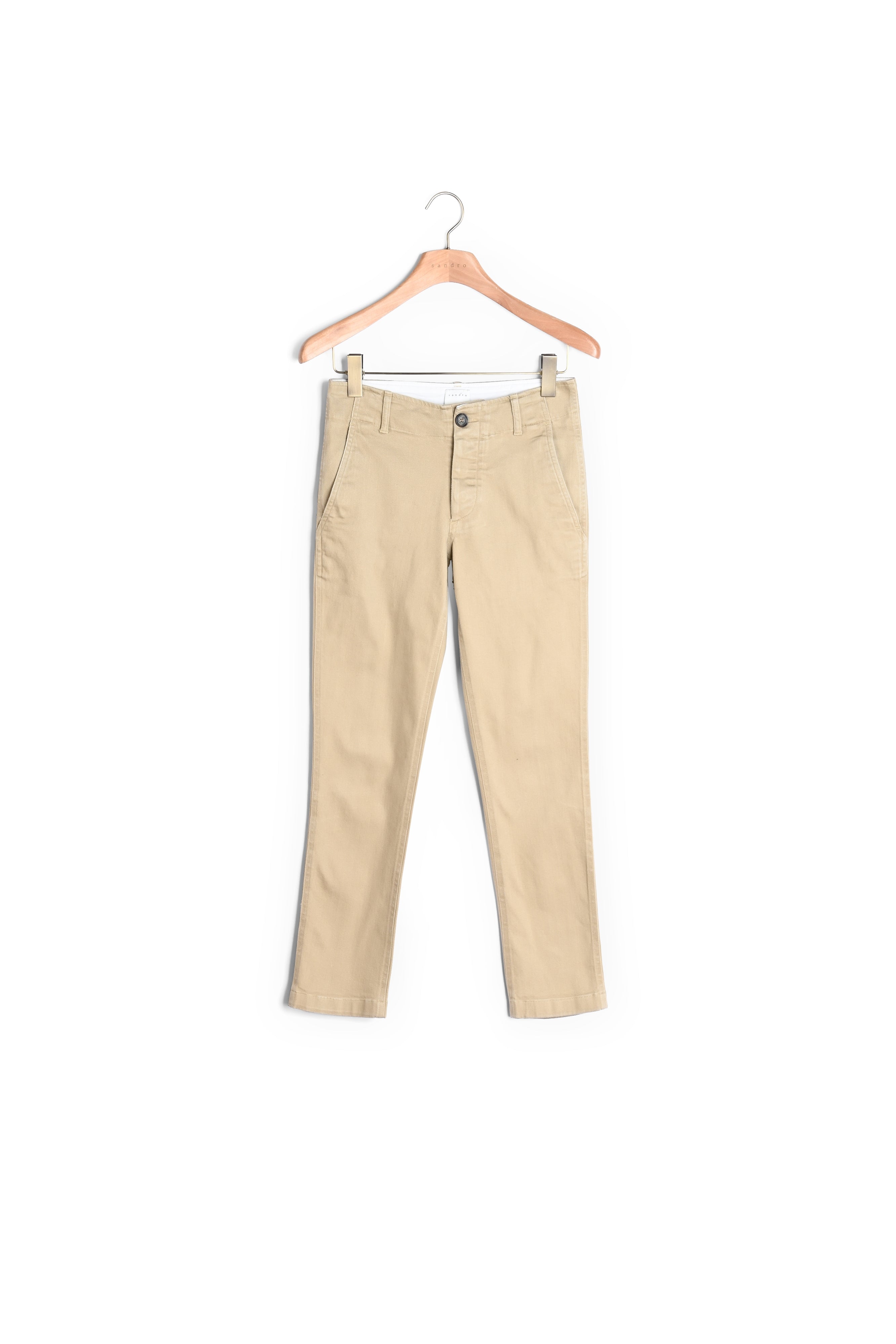 Pantalon chino droit Sandro seconde main