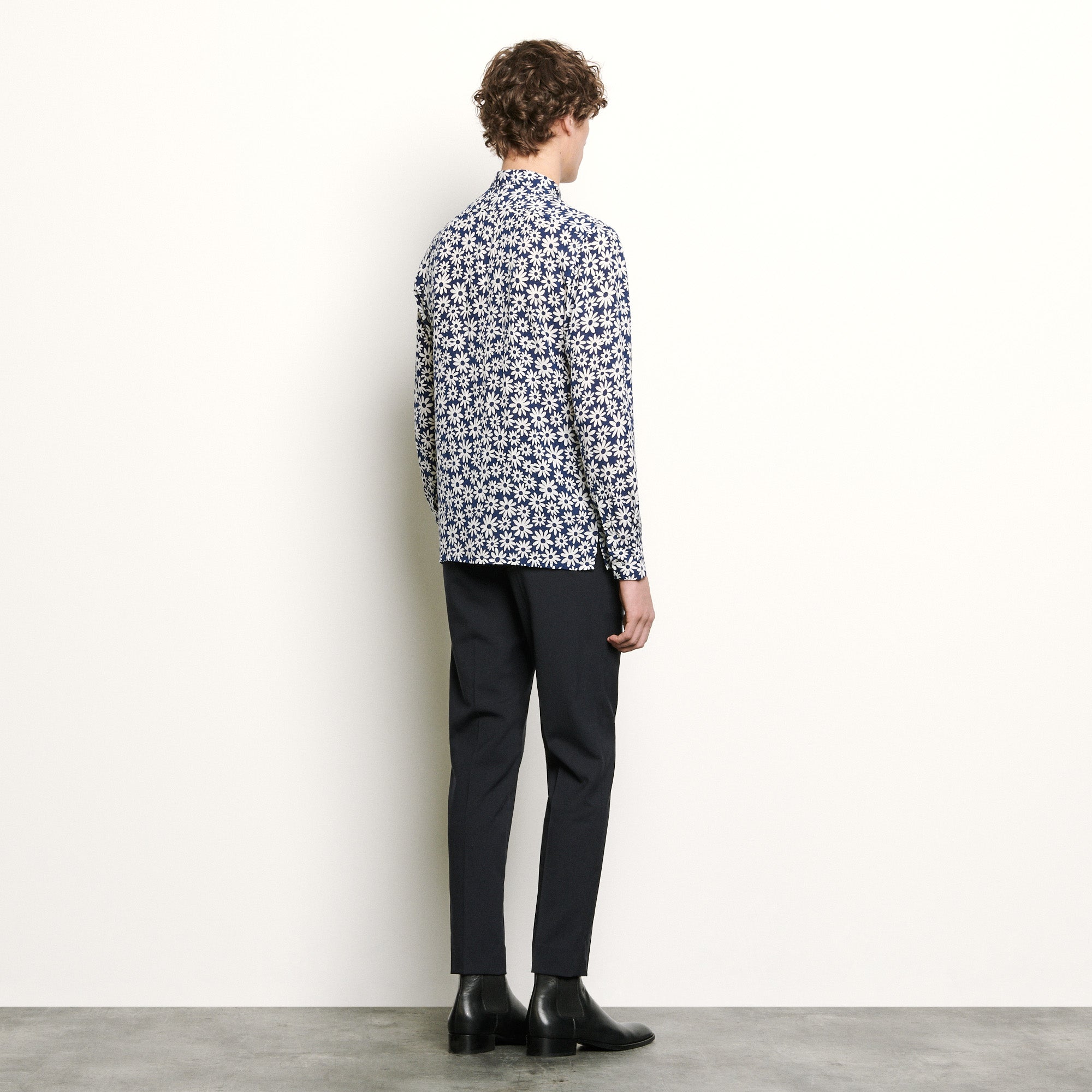 Chemise fluide imprimée Sandro seconde main