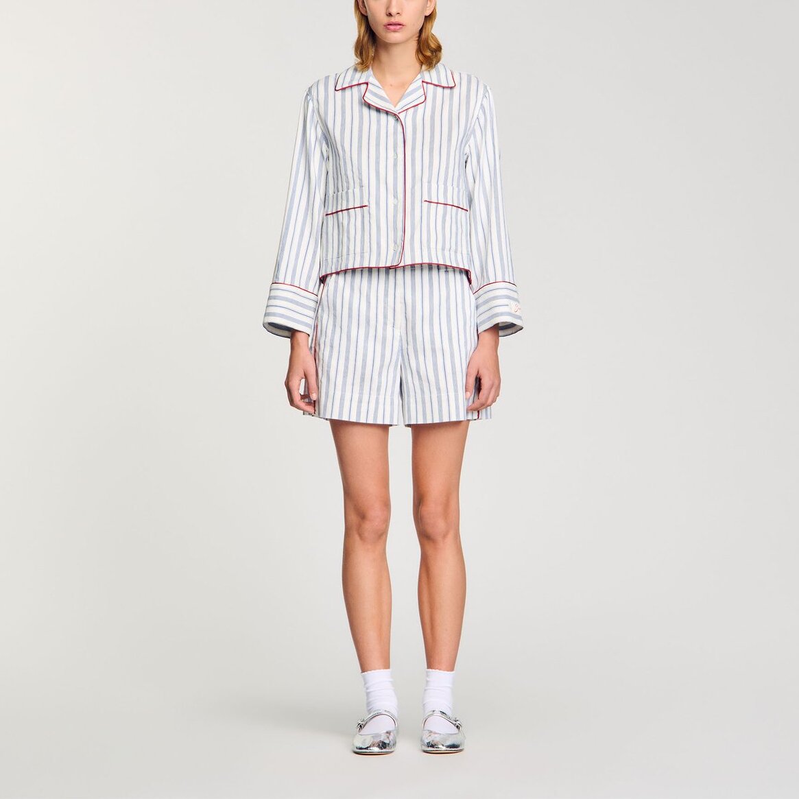 Chemise à rayures Sandro seconde main