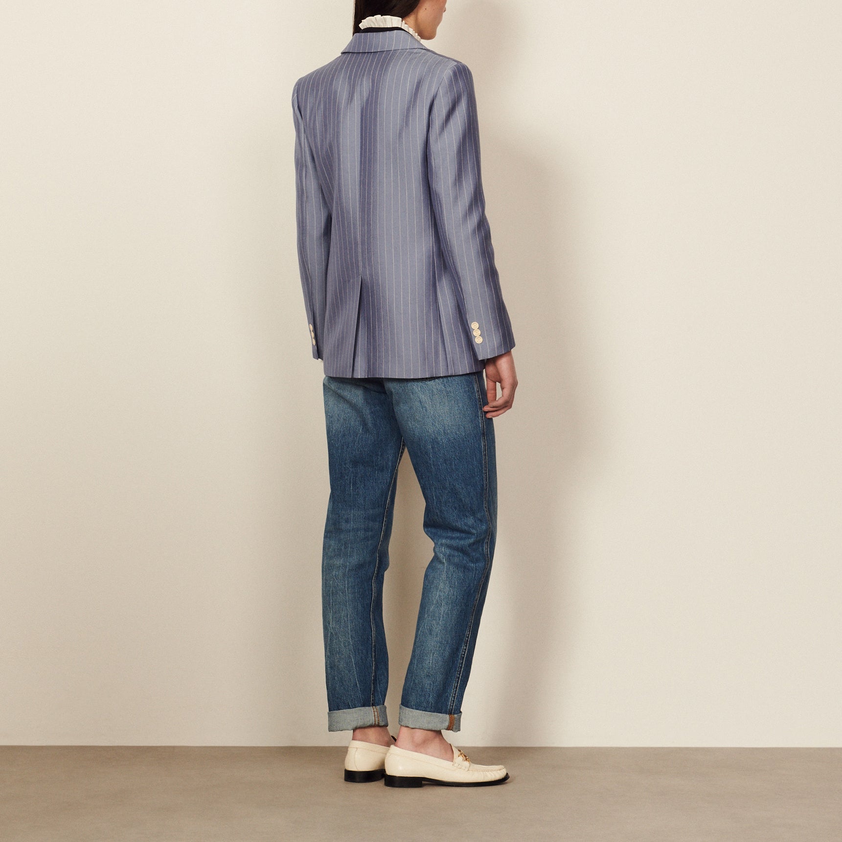 Veste de tailleur rayée Sandro seconde main