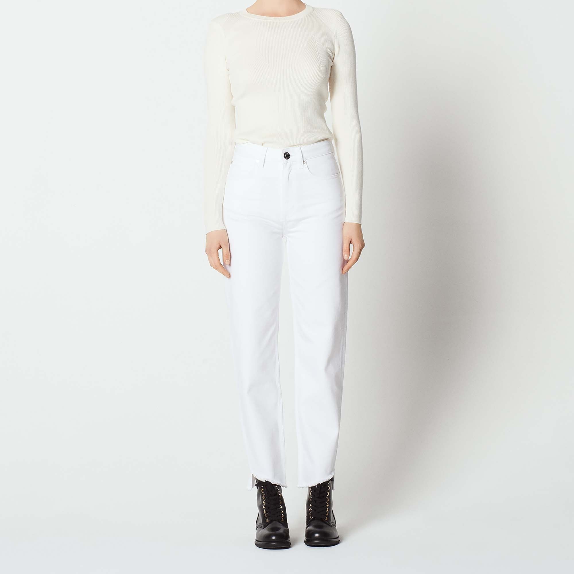 Jean taille haute coupe droite Sandro seconde main