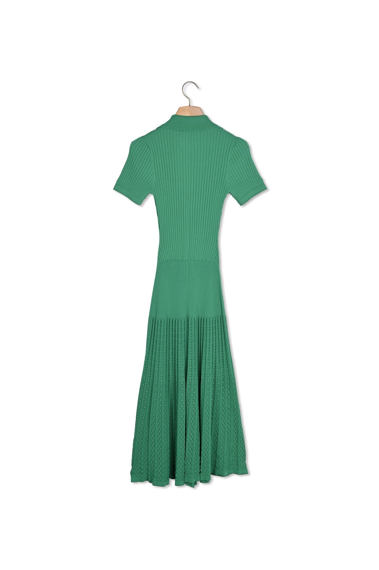 Robe longue en Maille côtelée Sandro seconde main