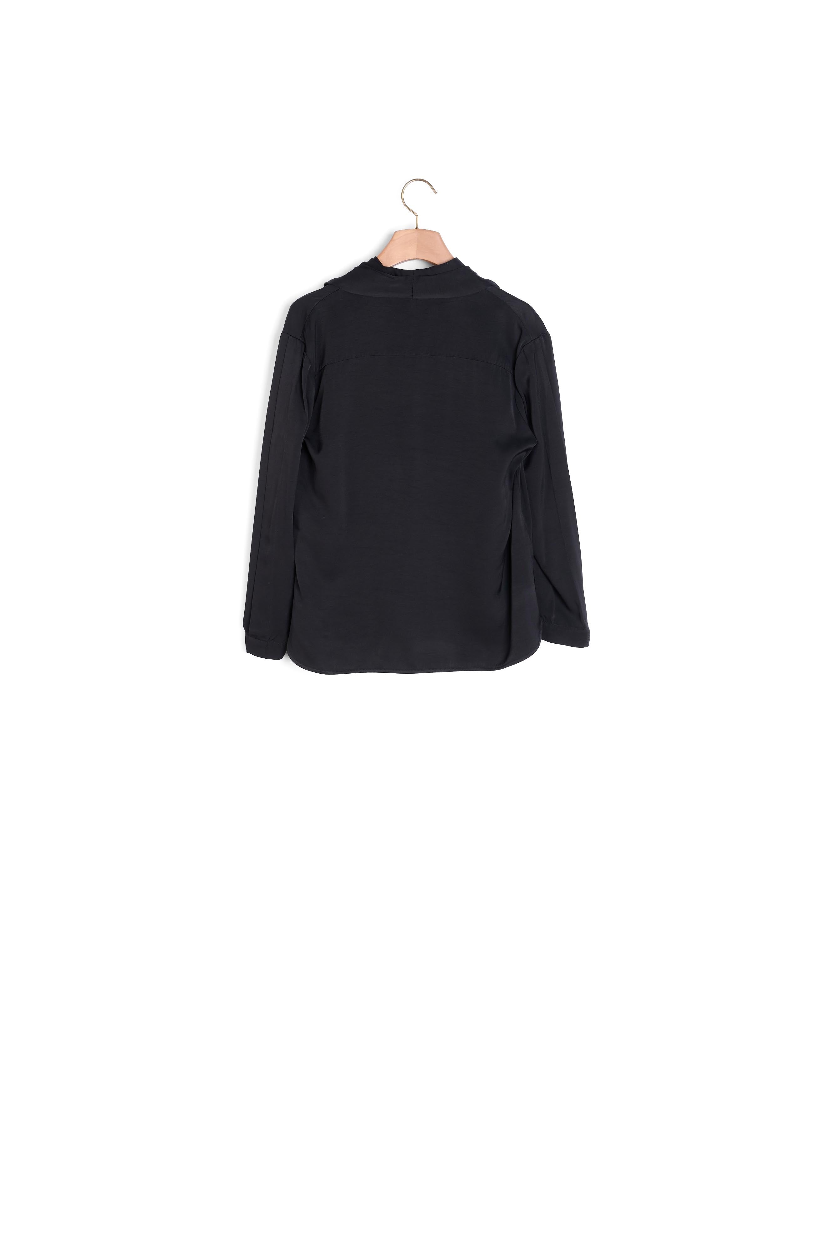 Chemise Noir Sandro seconde main