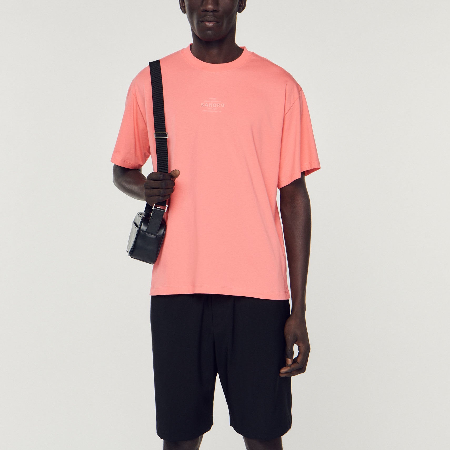 T-shirt Corail Sandro seconde main