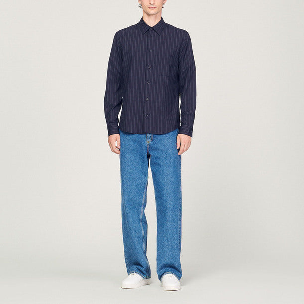 Chemise fluide à rayures Sandro seconde main