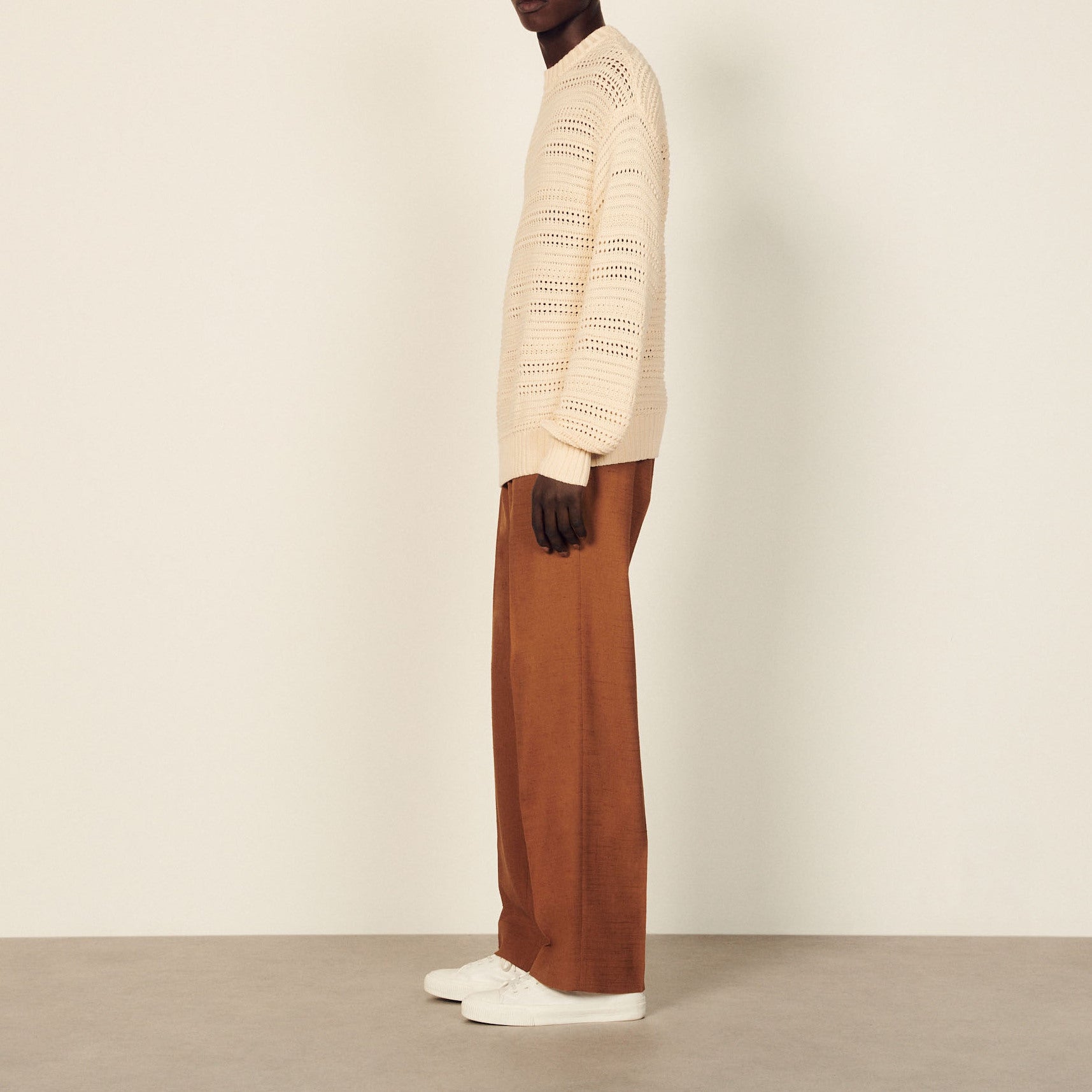 Pull en Maille ajourée Sandro seconde main