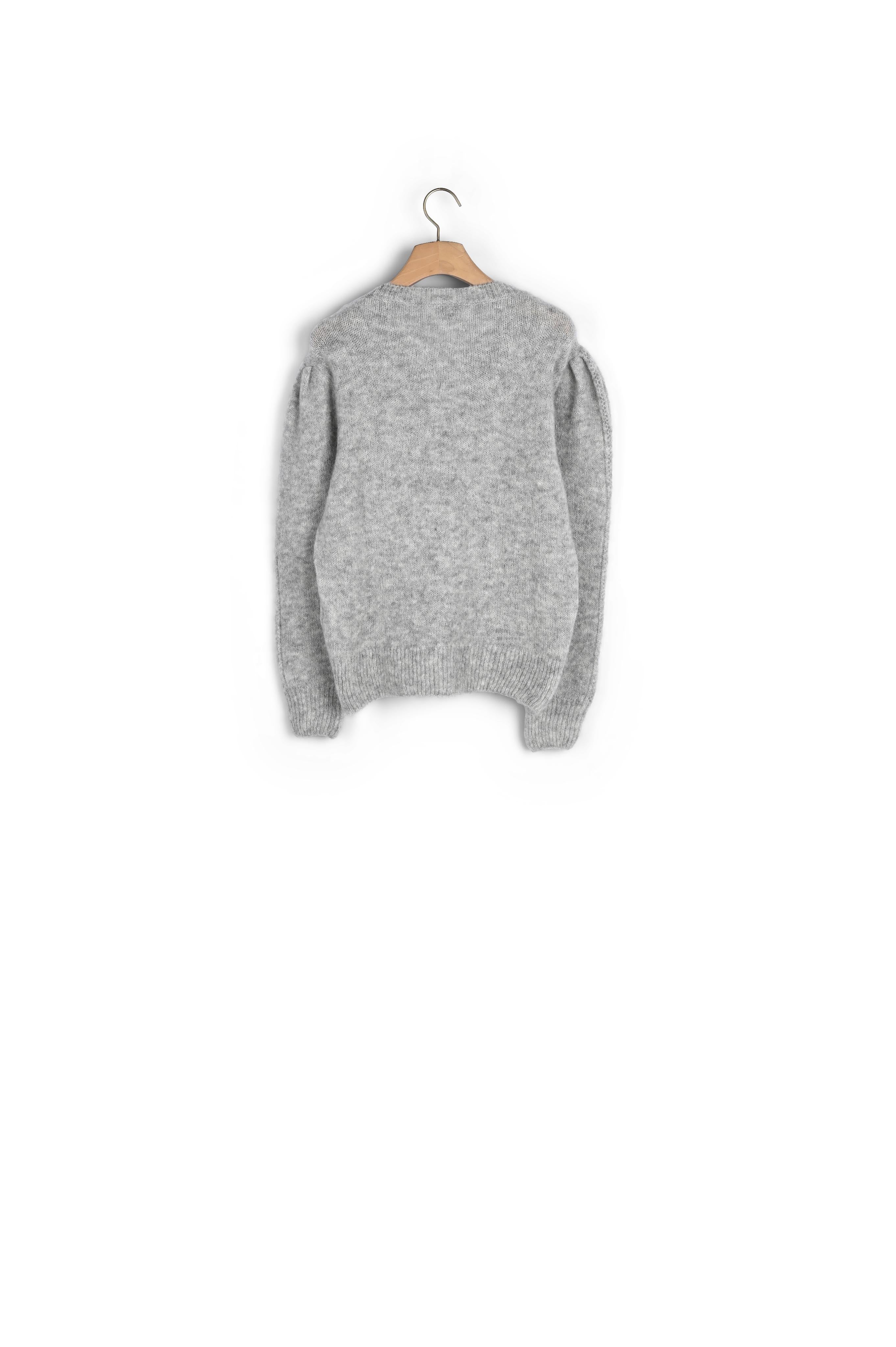 CARDIGAN Gris Chiné Sandro seconde main