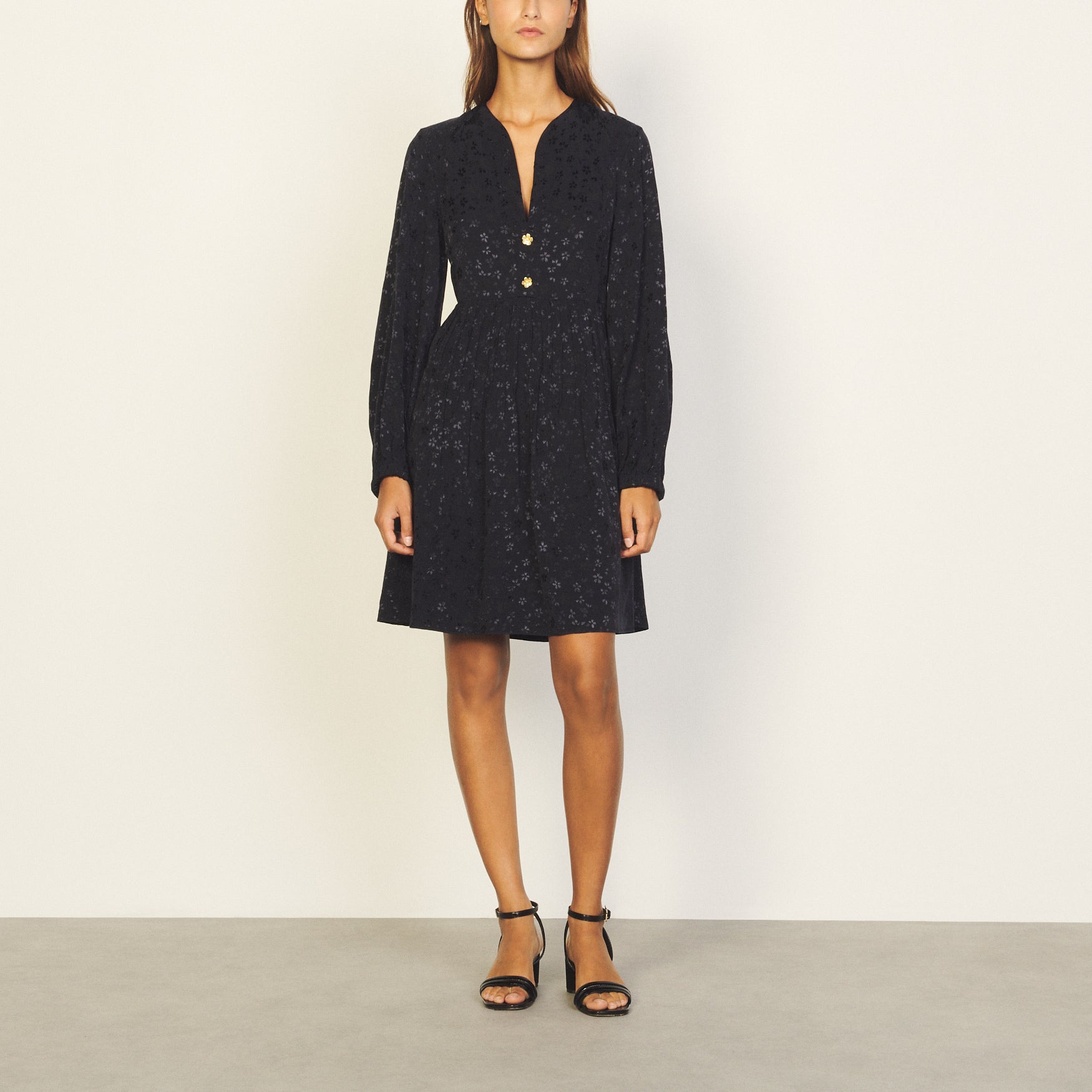 Robe Navy Sandro seconde main