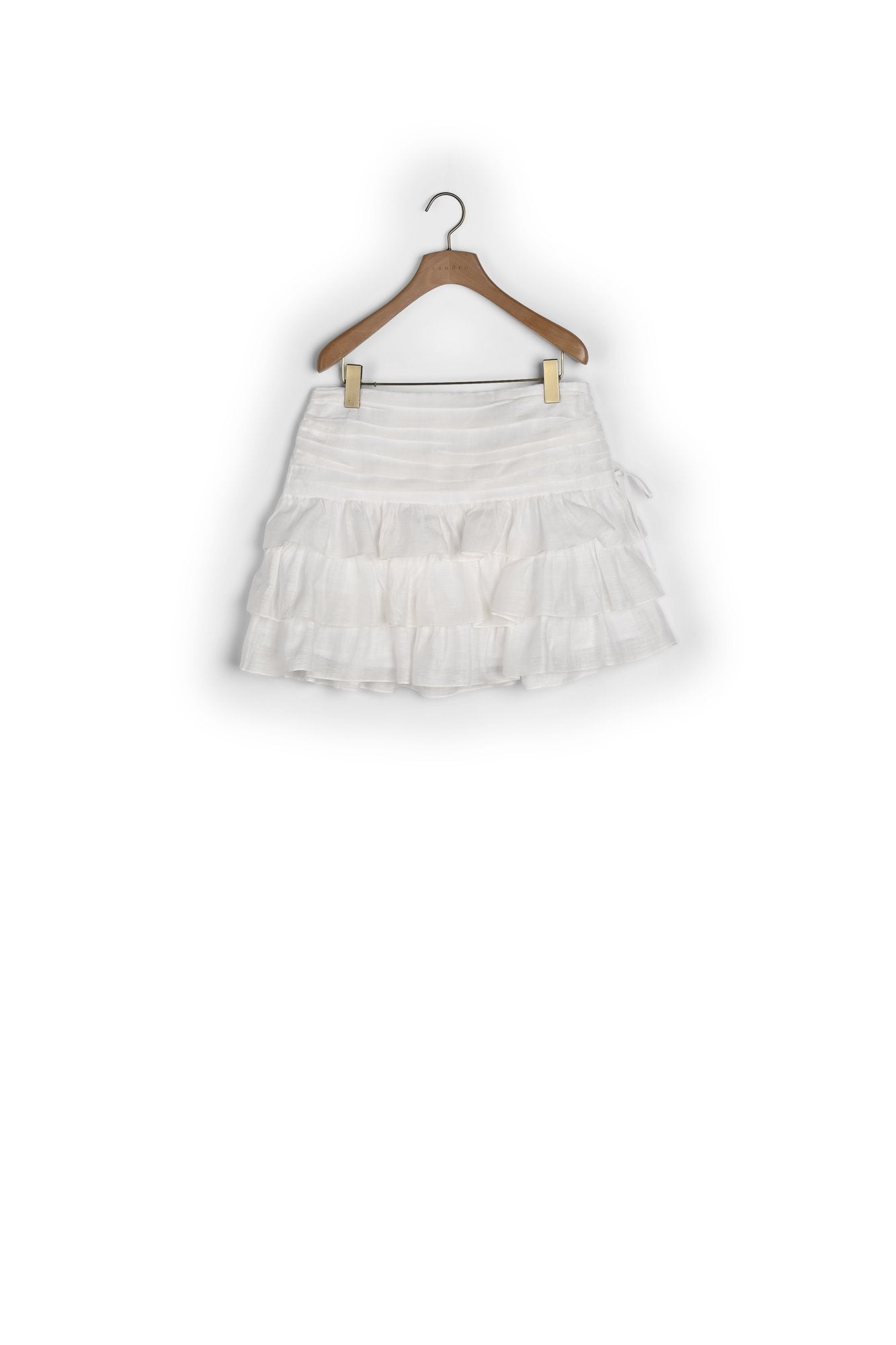 Jupe courte à volants Sandro seconde main