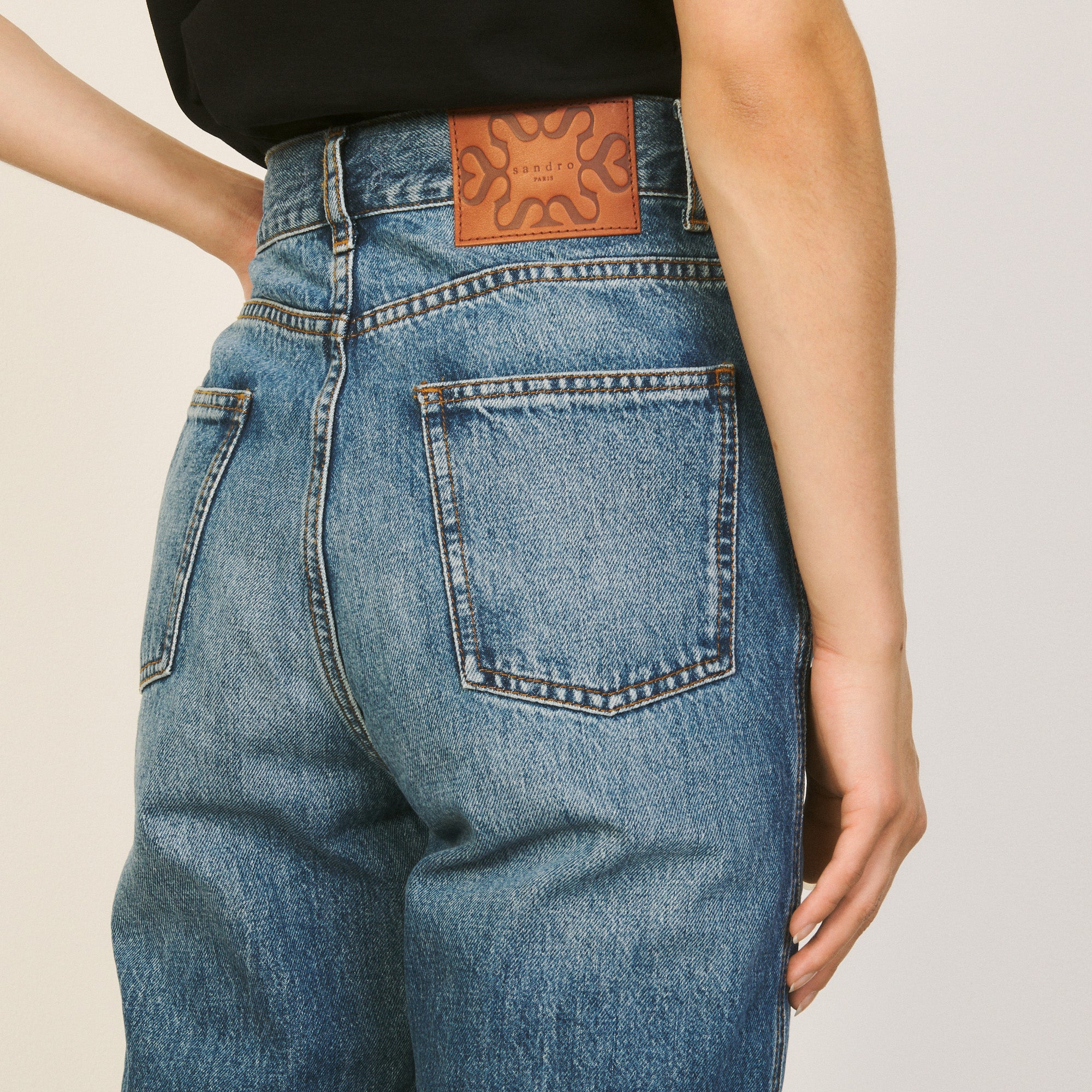 Jean délavé Sandro seconde main