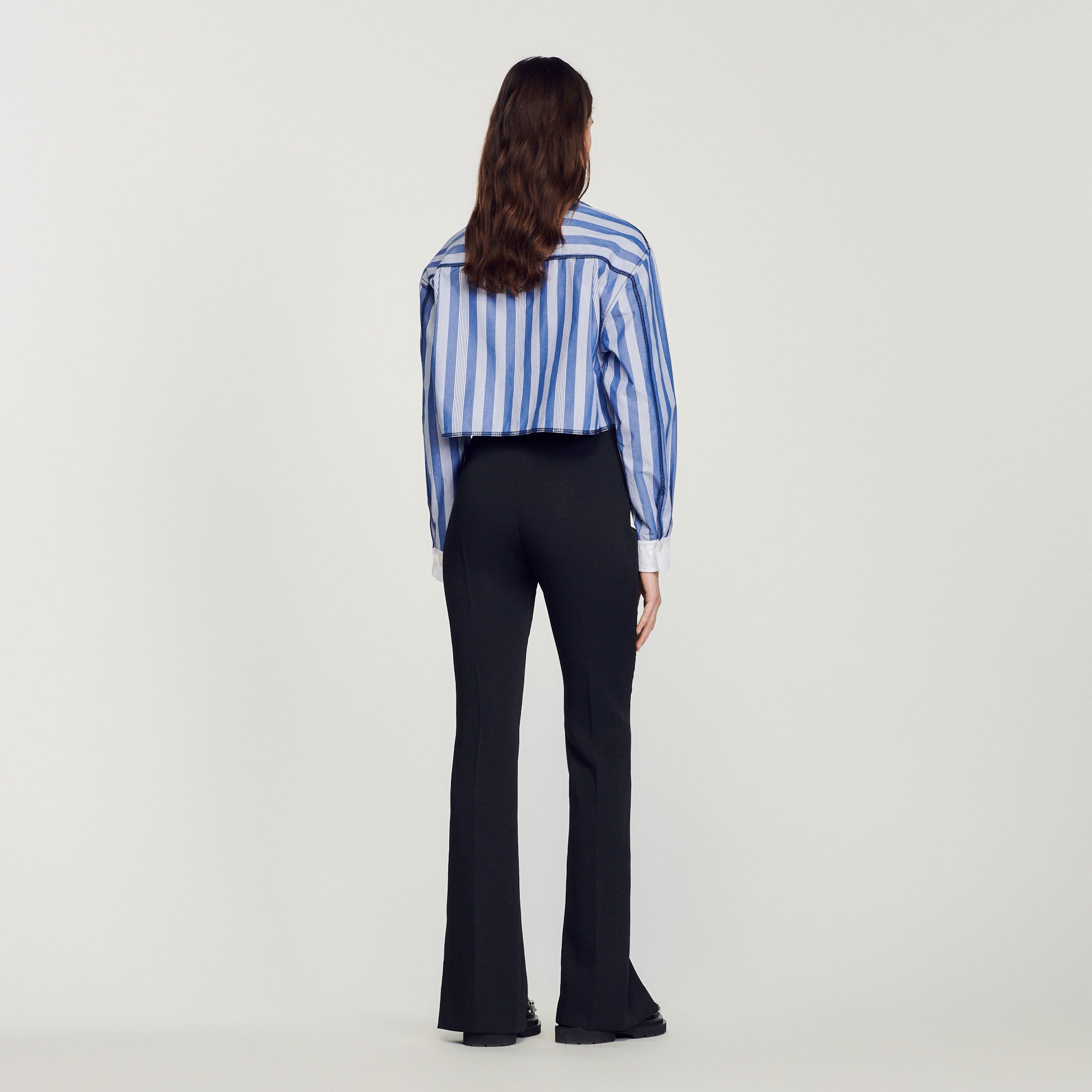 Pantalon évasé Sandro seconde main