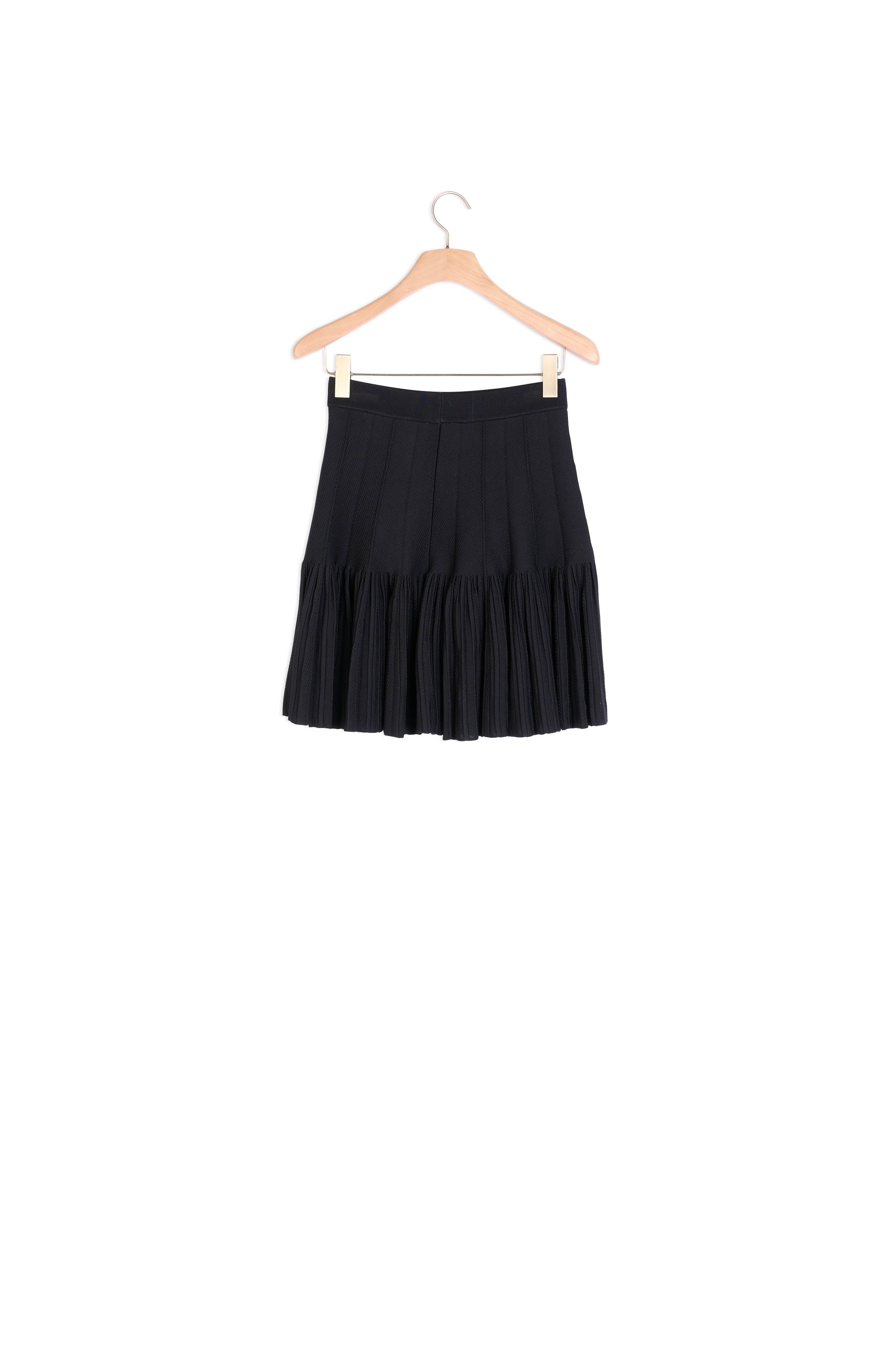 Jupe patineuse en Maille compacte Sandro seconde main