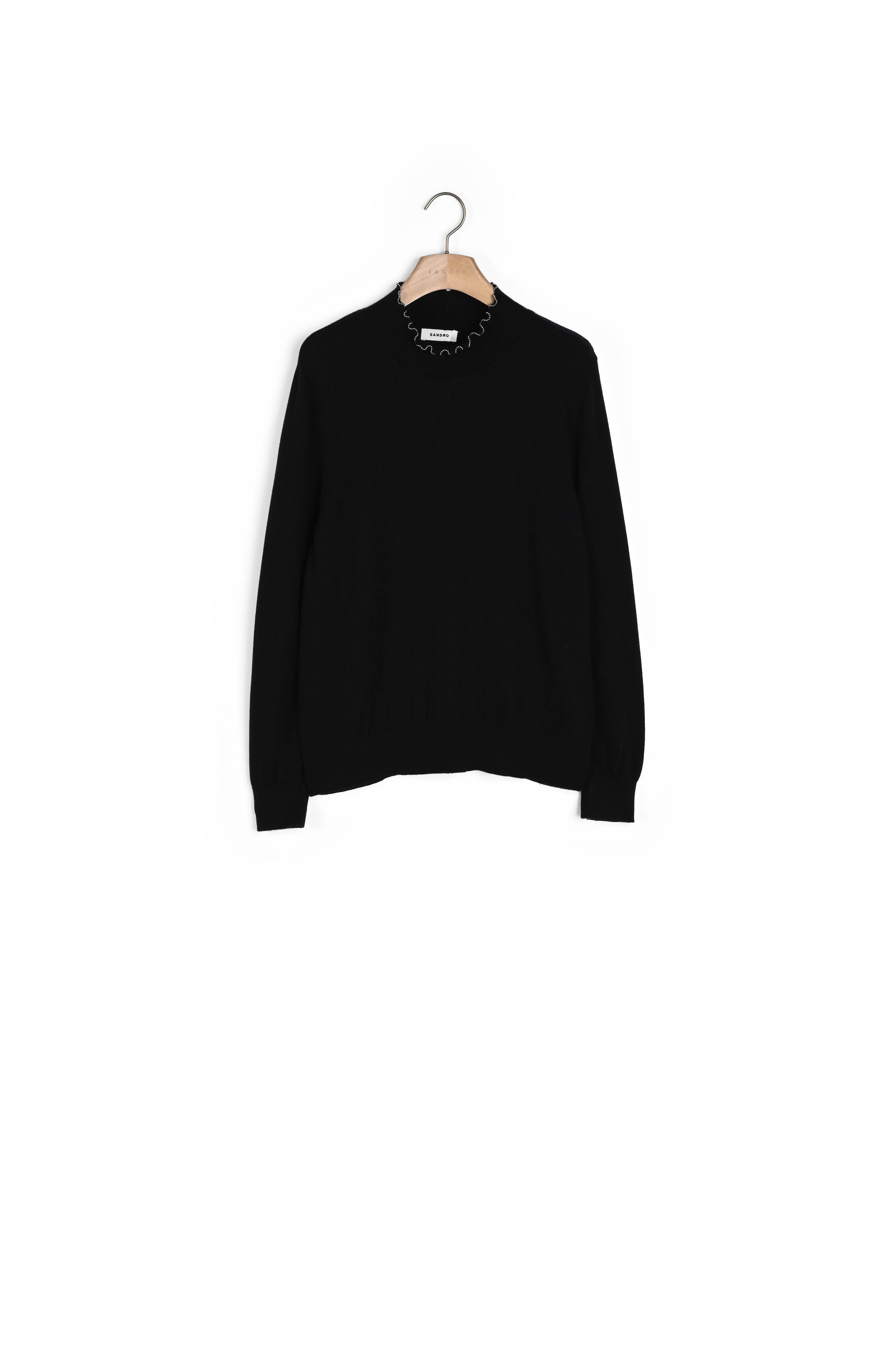 Pull en laine et cachemire Sandro seconde main