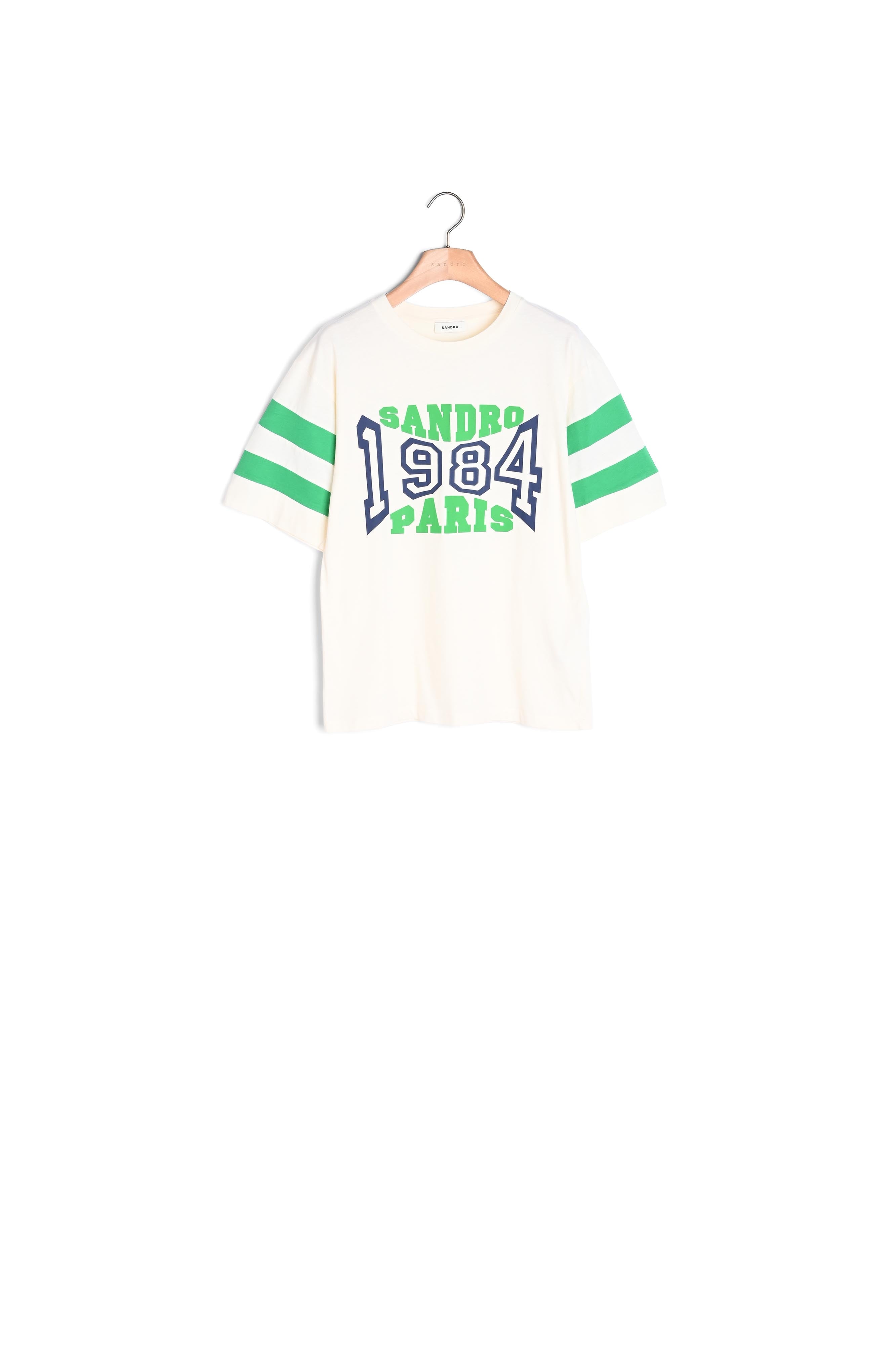 T-shirt à message Sandro seconde main