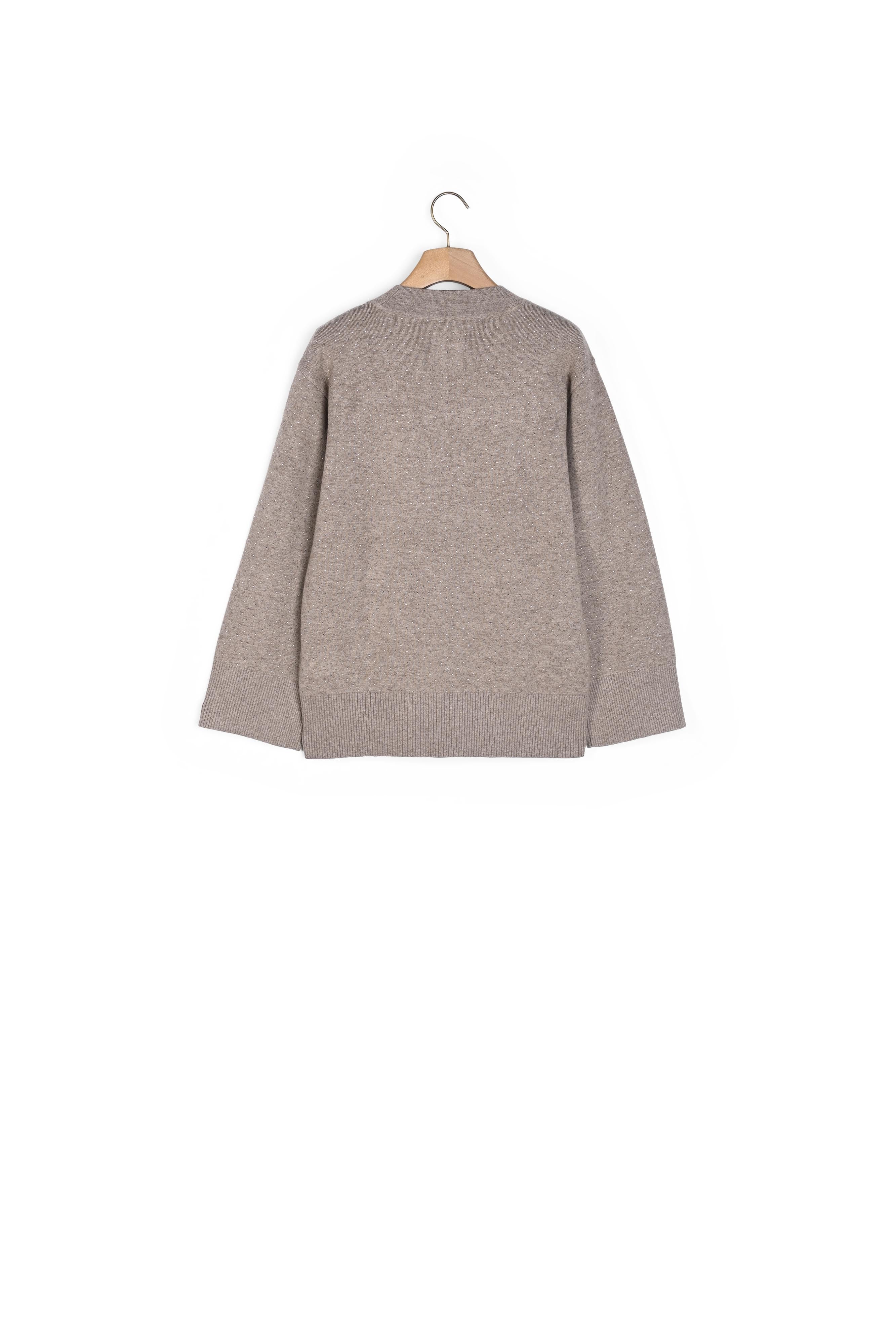 Cardigan long strassé Sandro seconde main