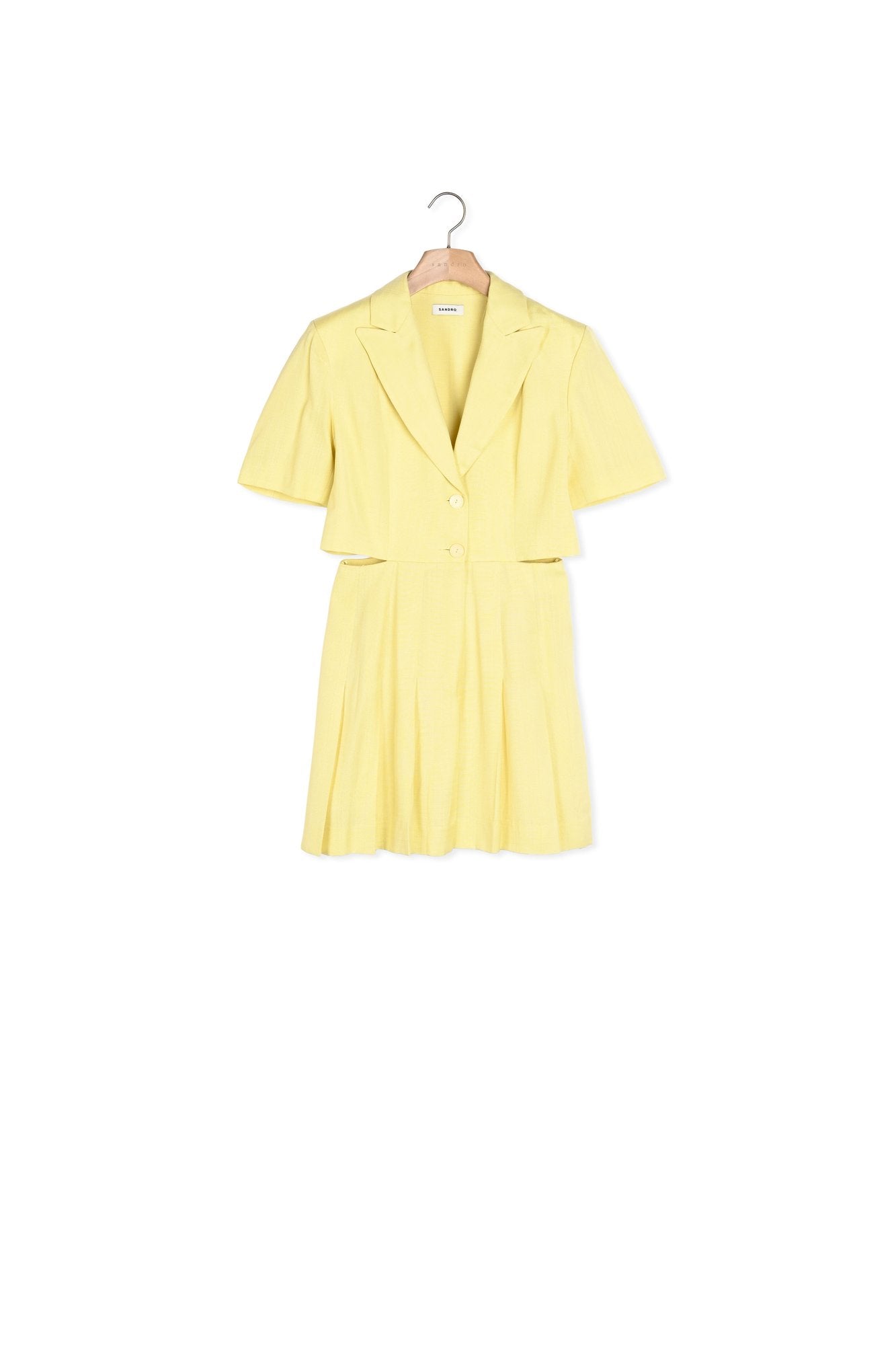 Robe Jaune citron Sandro seconde main