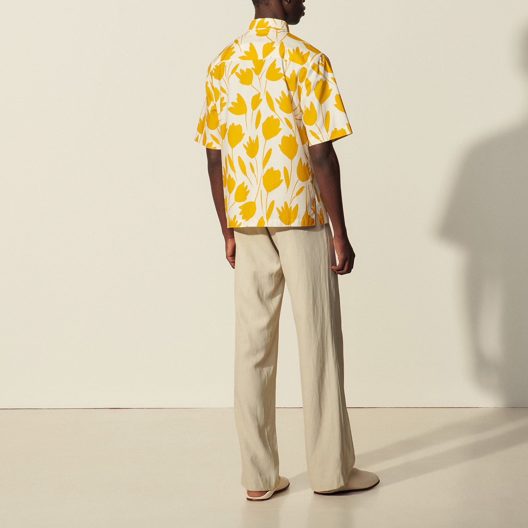 Chemise  imprimée à manches courtes Sandro seconde main