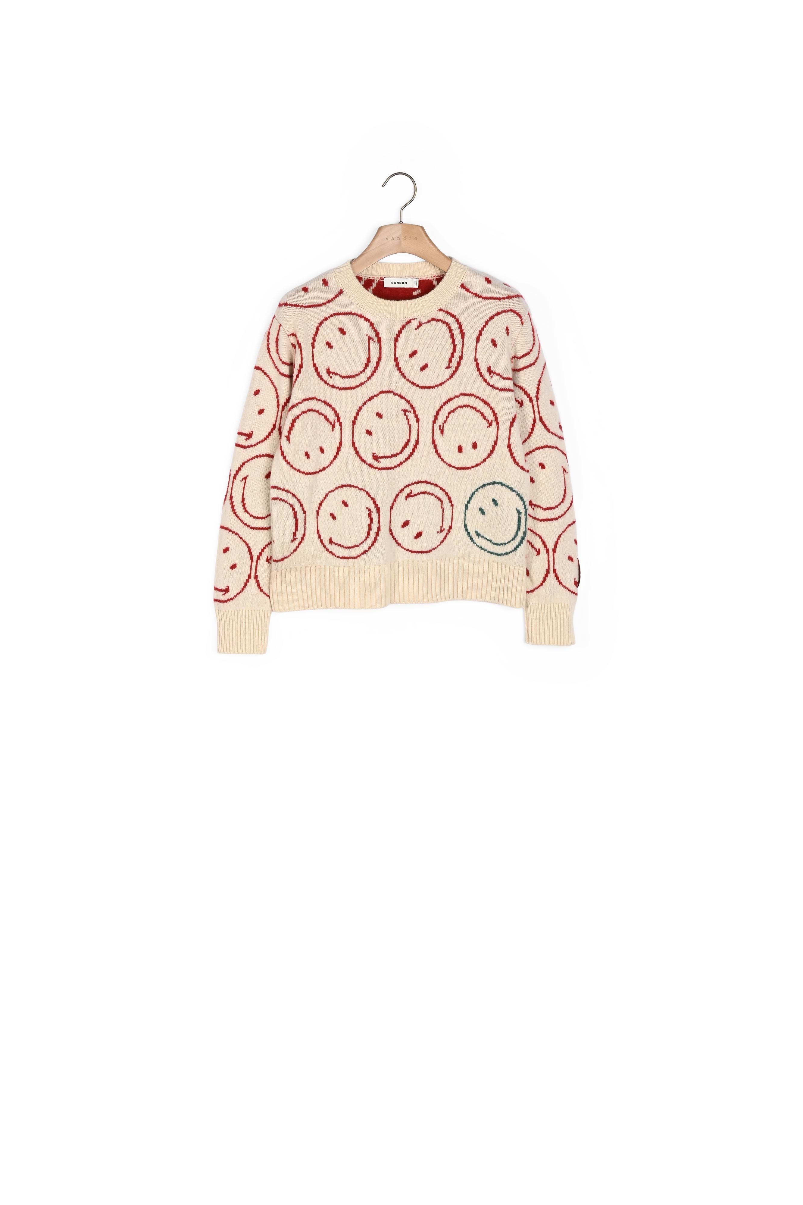 Pull Smiley Sandro seconde main