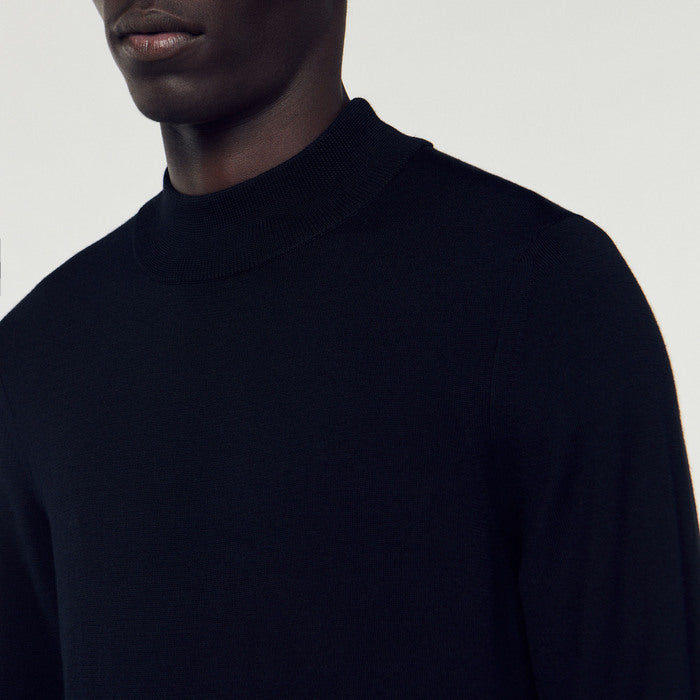 Pull à col cheminée Sandro seconde main