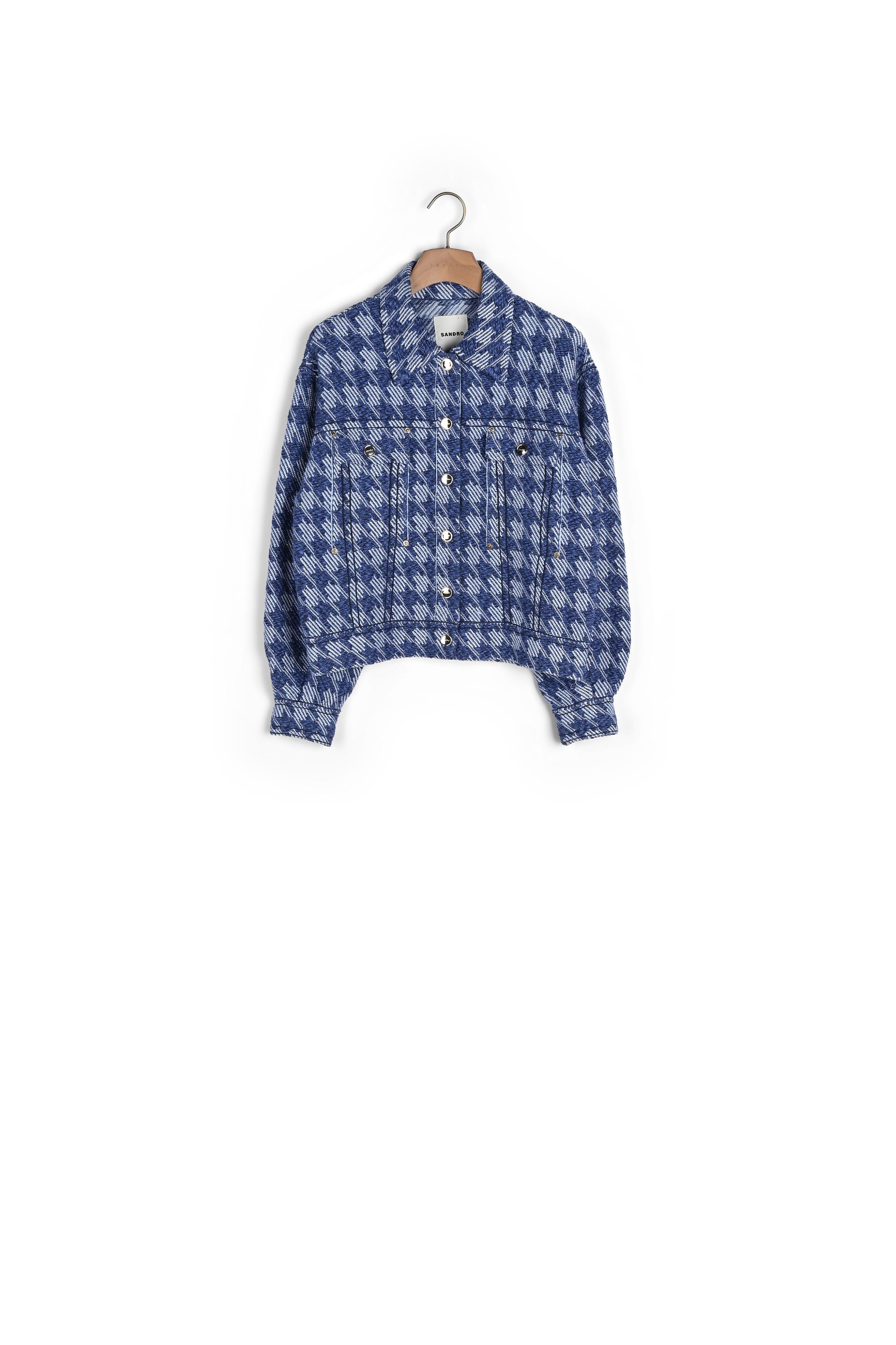 Veste pied de poule Sandro seconde main