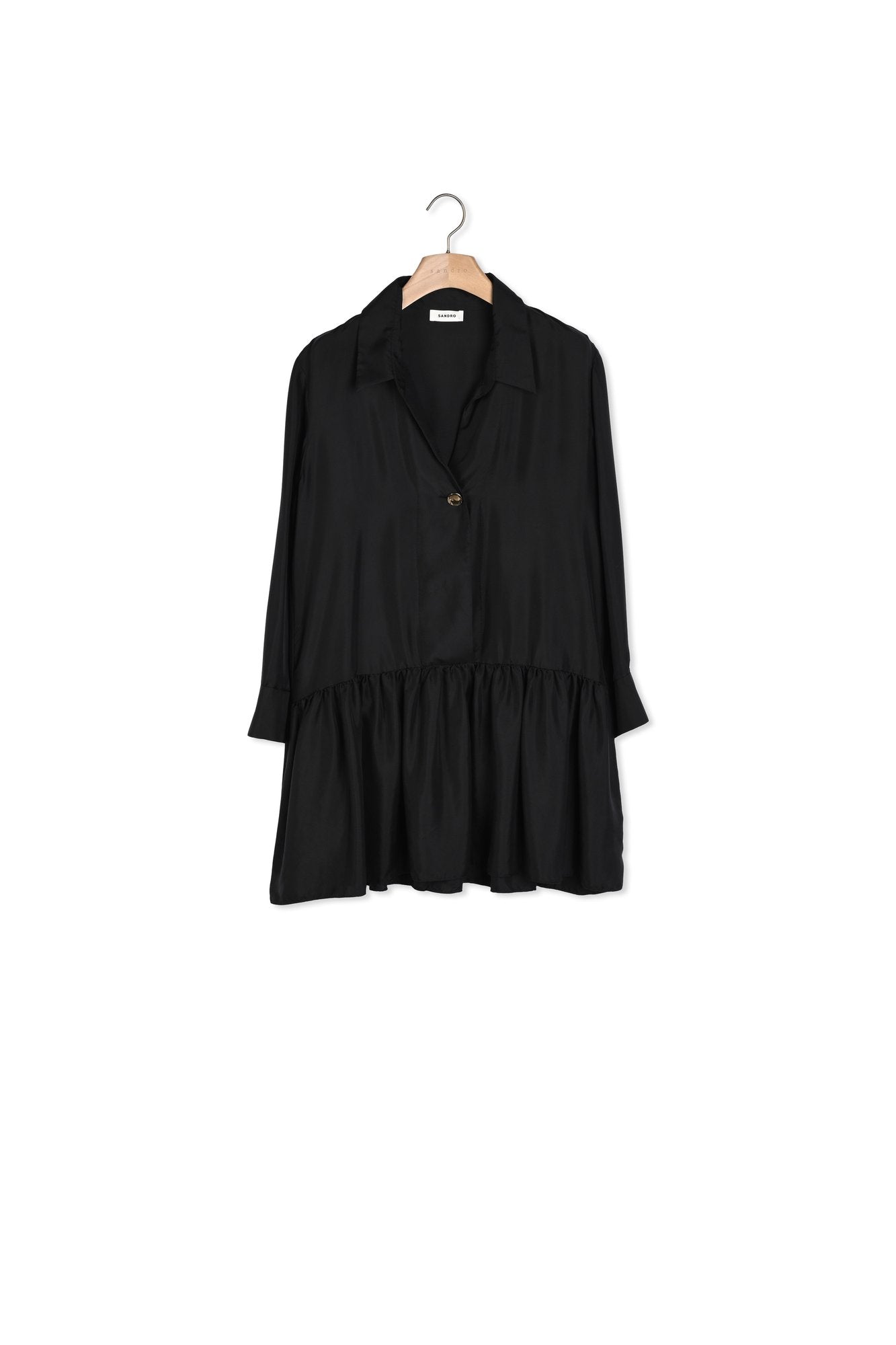 Robe courte en soie Sandro seconde main