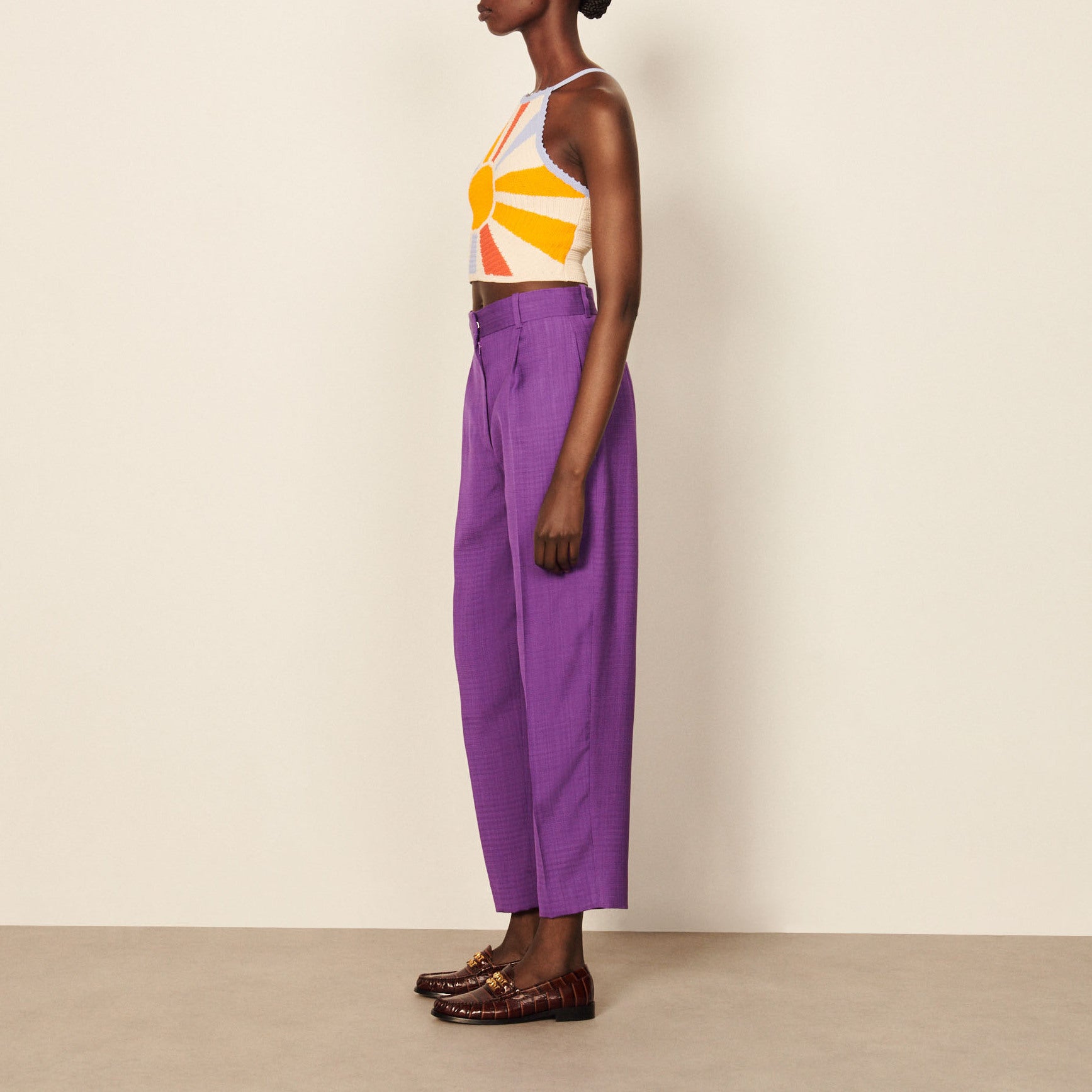 Pantalon droit Sandro seconde main