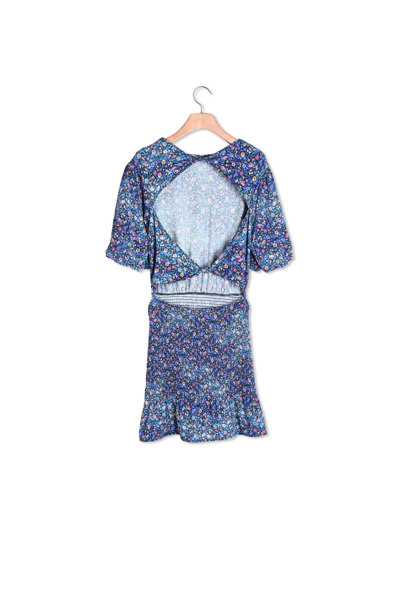 Robe courte imprimé fleuri Sandro seconde main