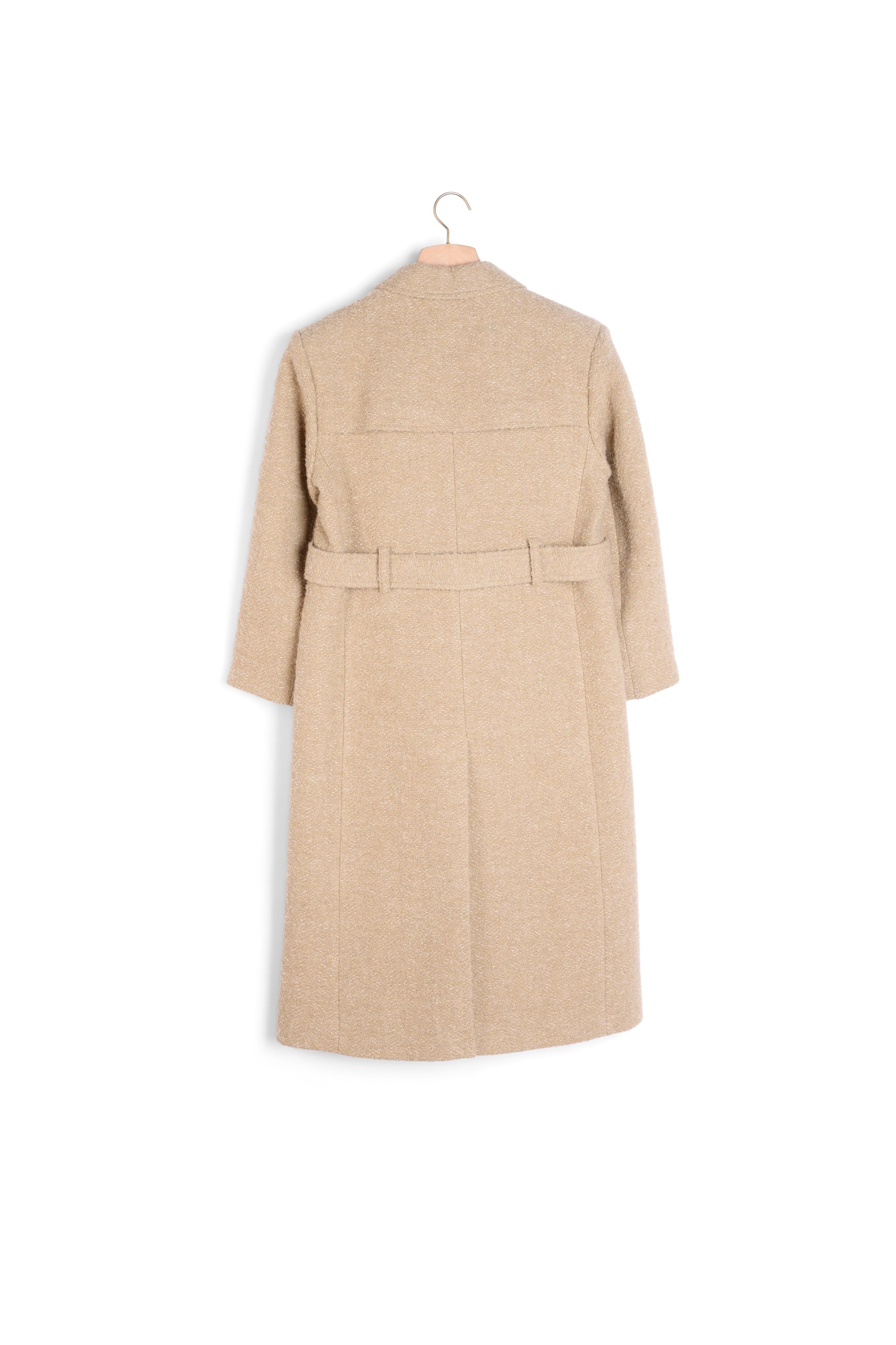 Manteau long bouclé Sandro seconde main