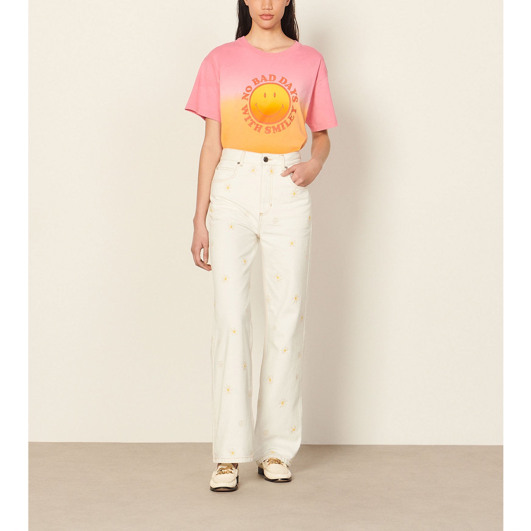 Jean large Sandro seconde main