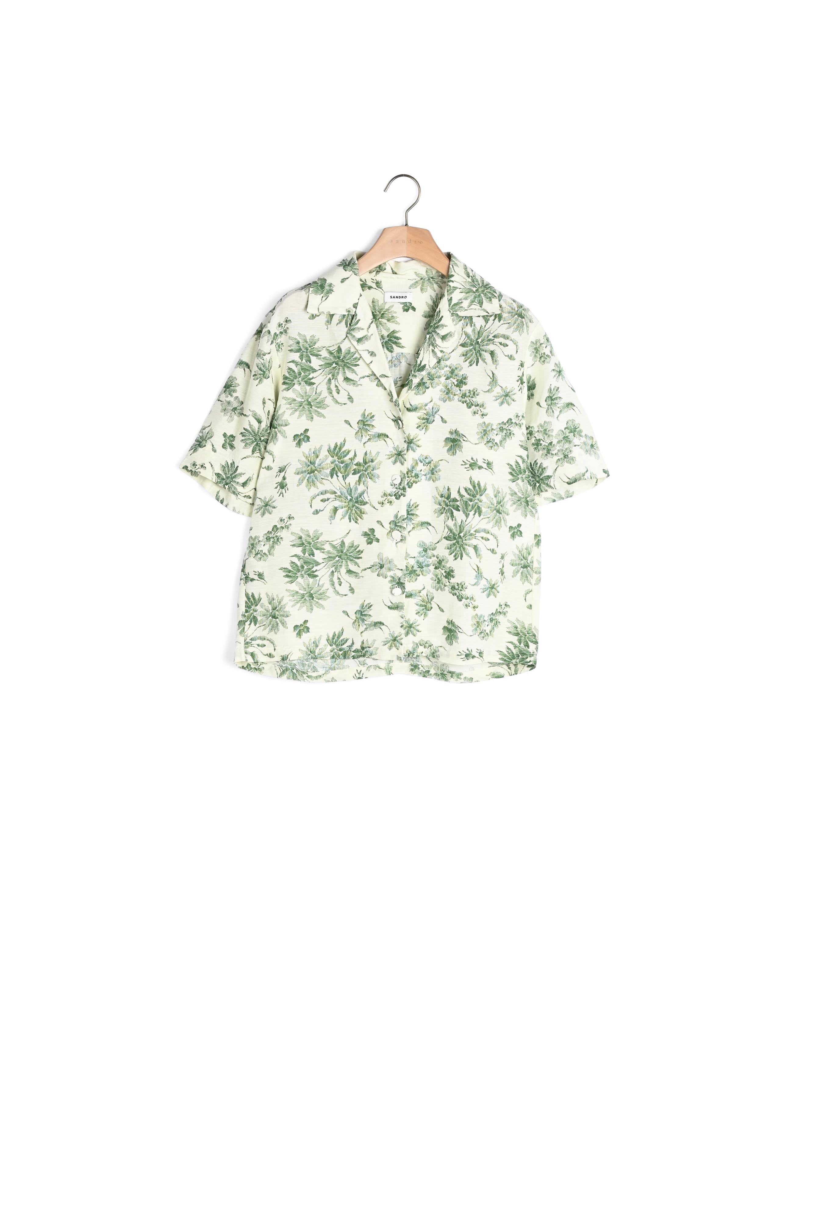 Chemise large imprimée Sandro seconde main