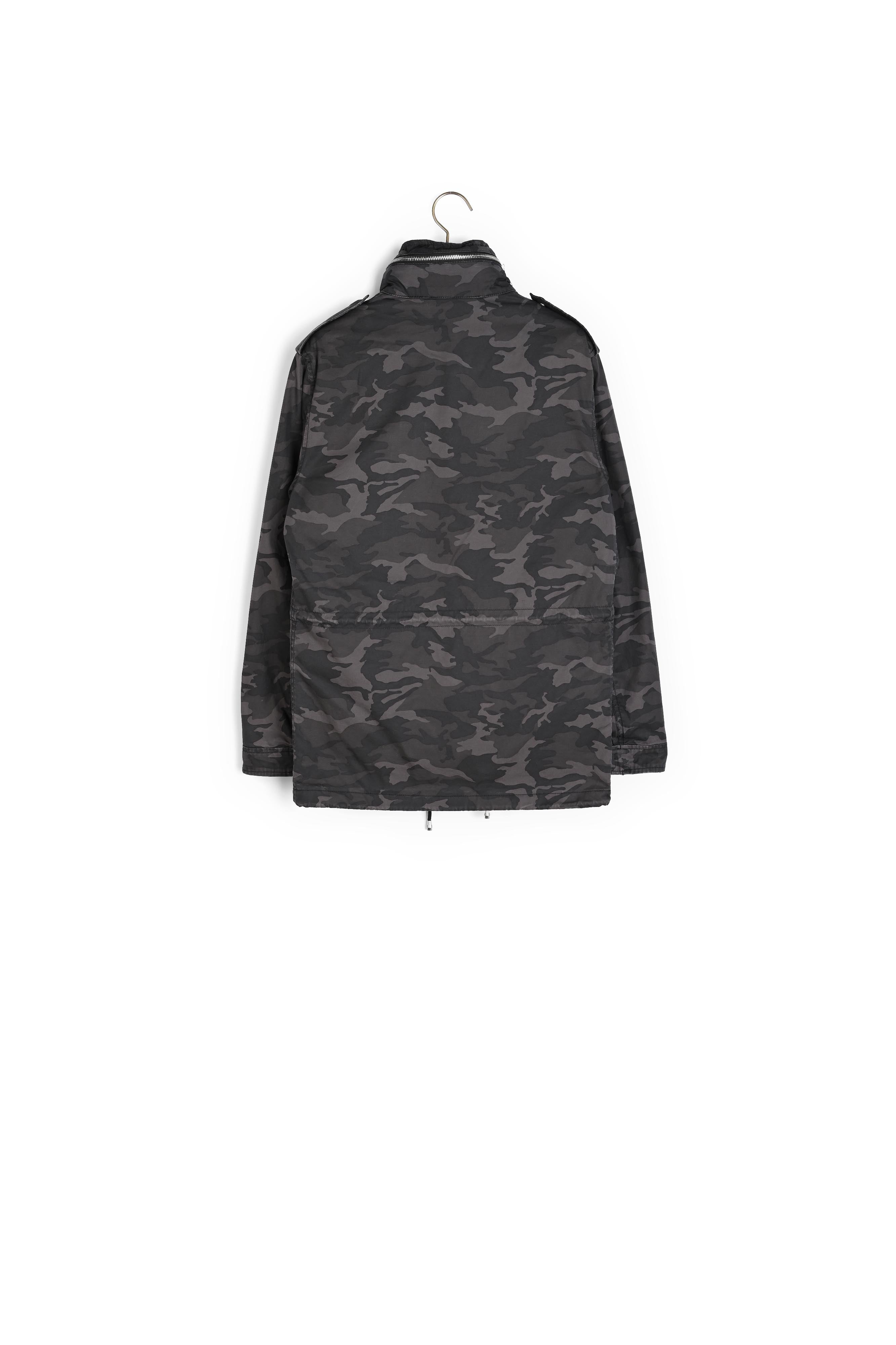 Saharienne imprimée camouflage Sandro seconde main