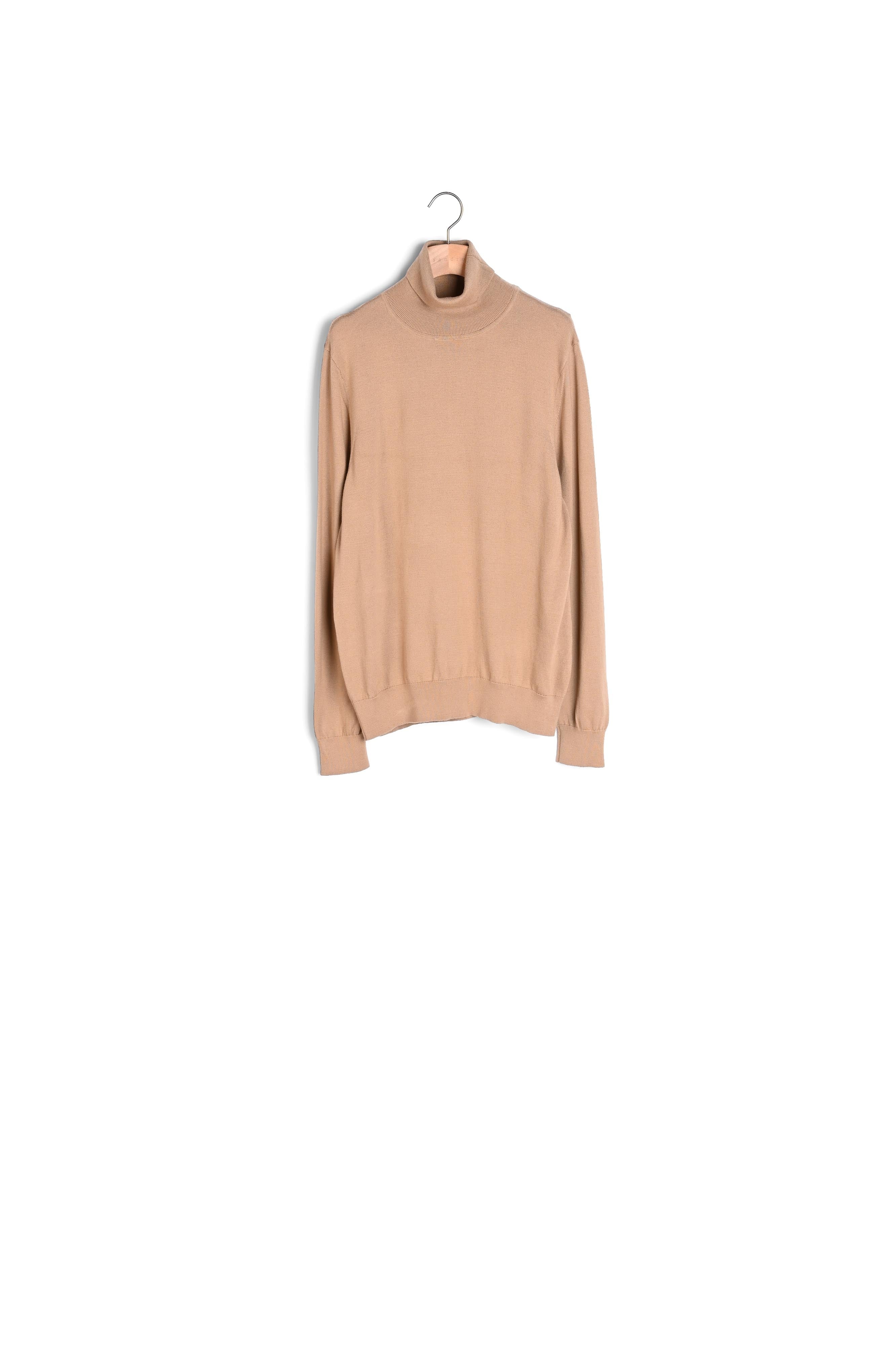 Pull à col roulé en laine Sandro seconde main