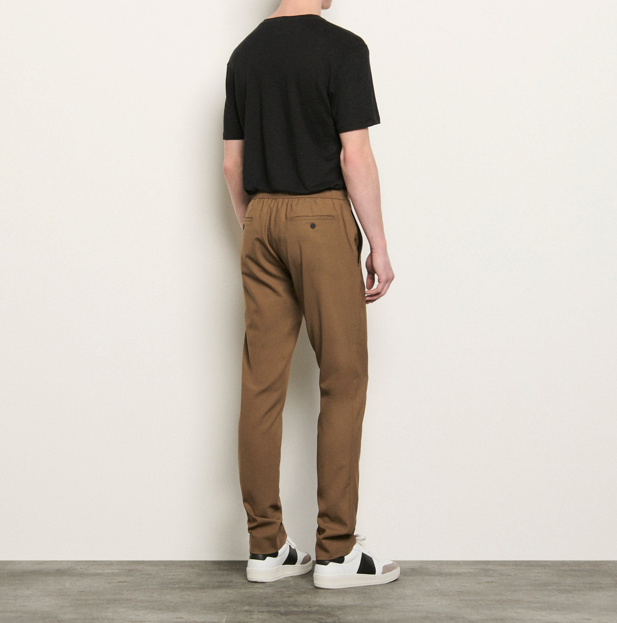 Pantalon à ceinture élastiquée Sandro seconde main