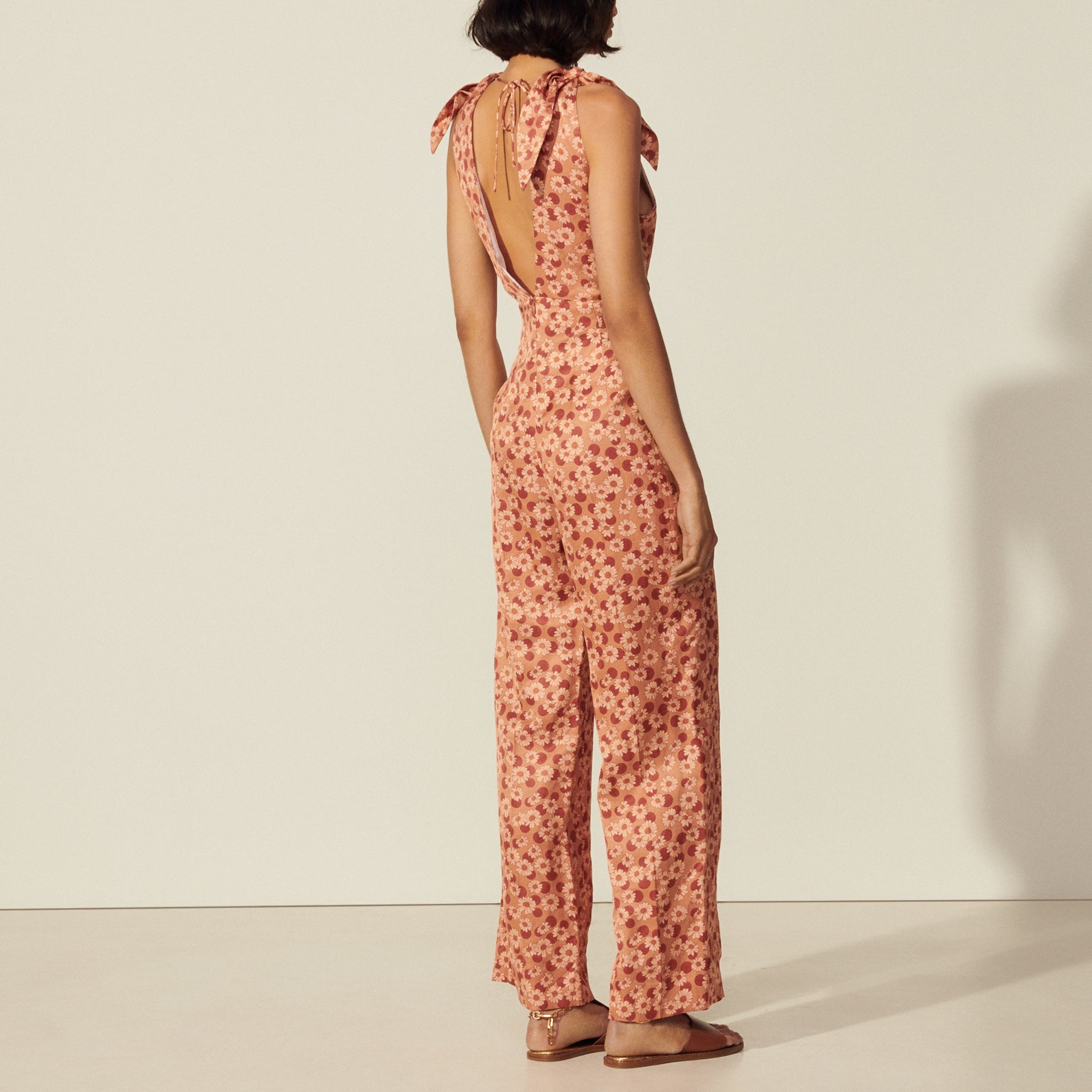 Combinaison Pantalon imprimée Sandro seconde main