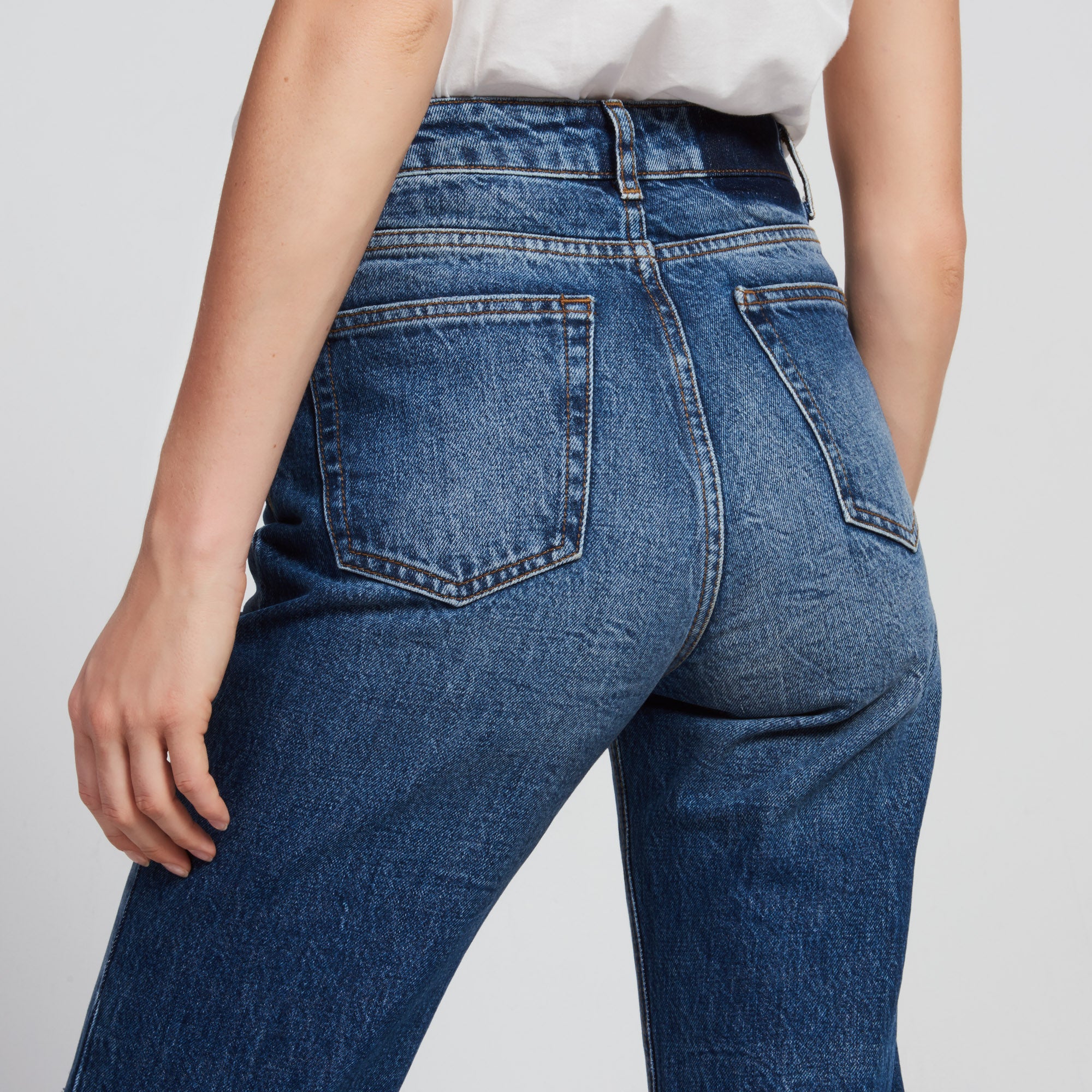 Jean avec insert de Jean clair Sandro seconde main