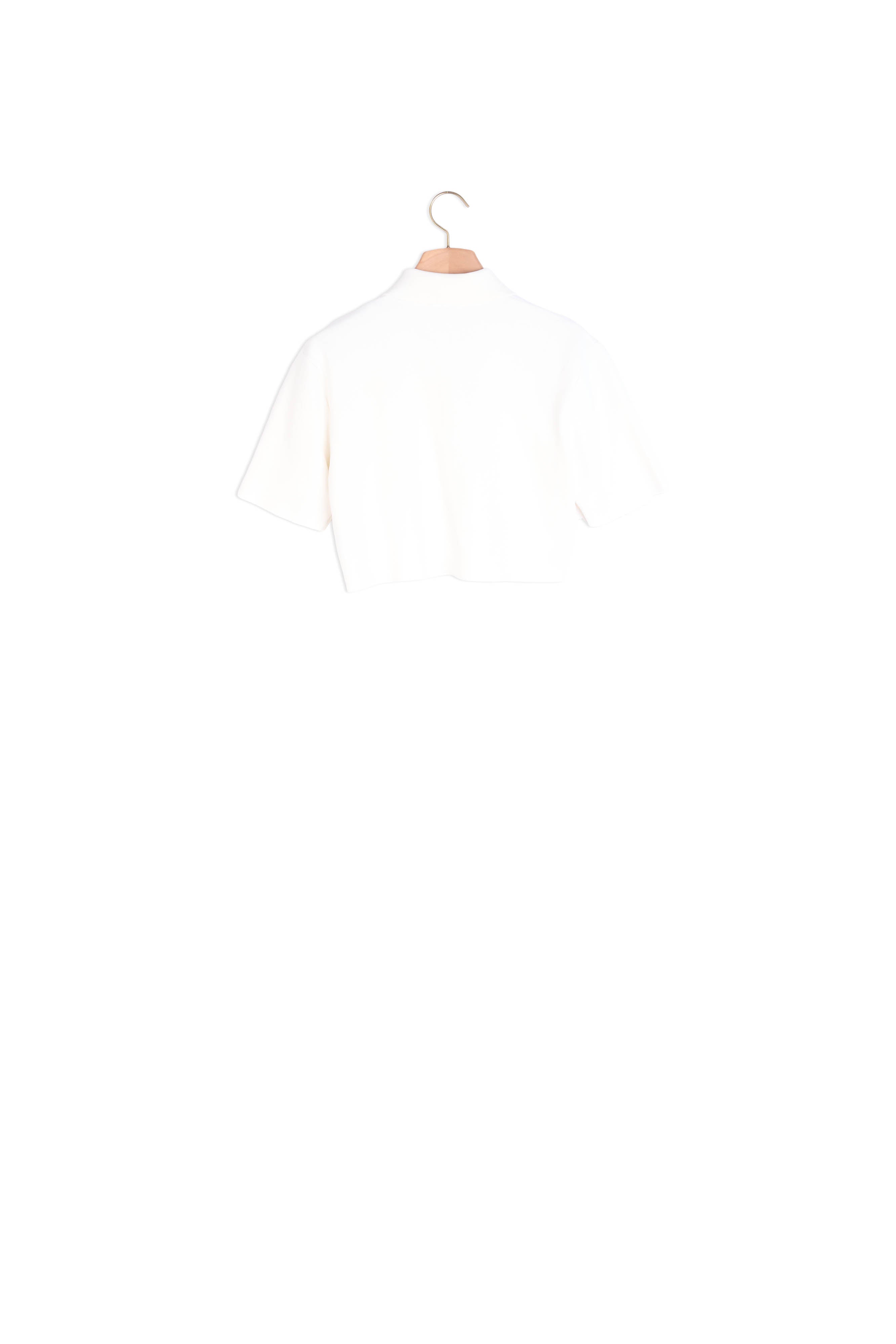 Cardigan court façon Chemise en Maille Sandro seconde main