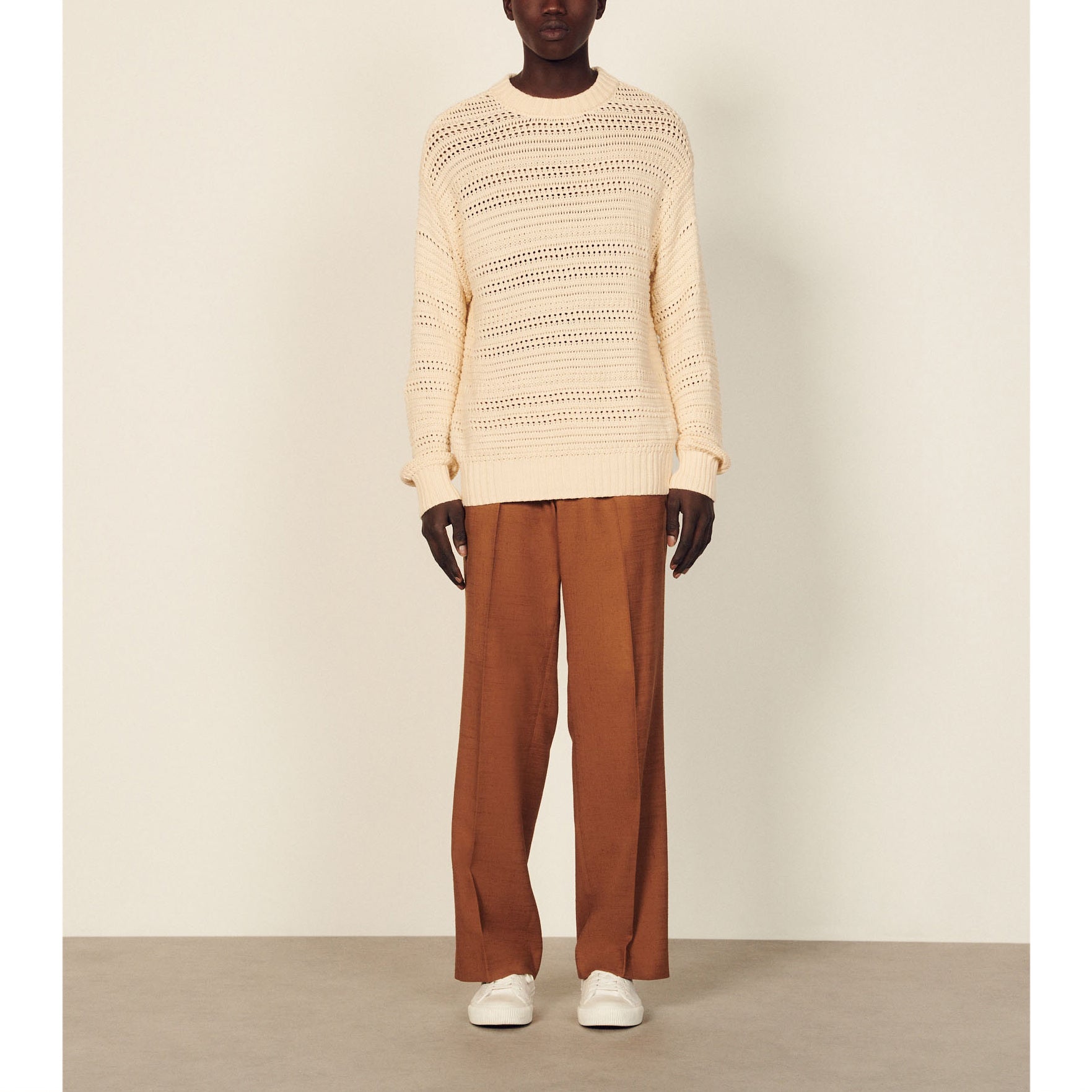 Pull en Maille ajourée Sandro seconde main