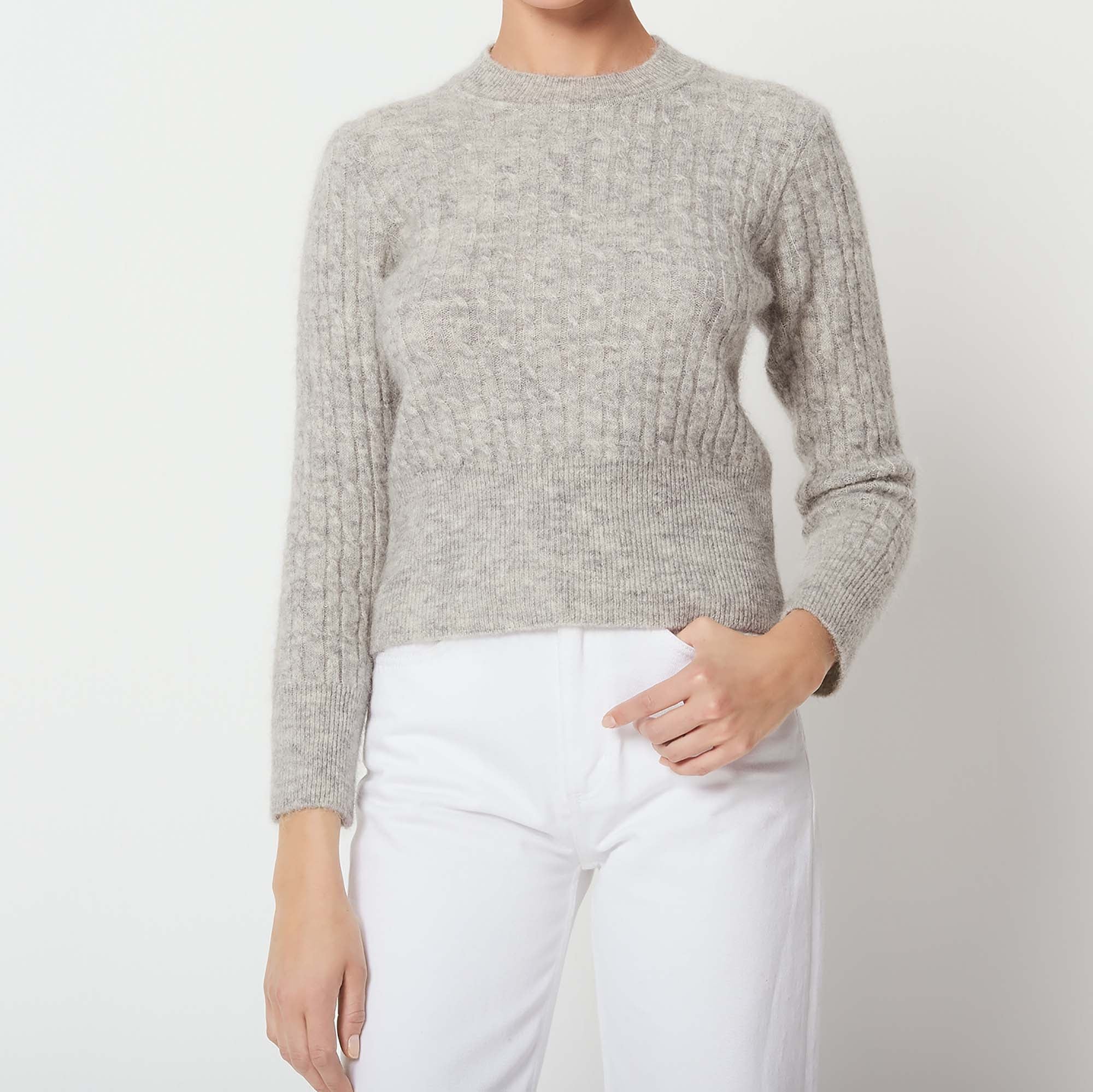 Pull Court à manches bouffantes Sandro seconde main