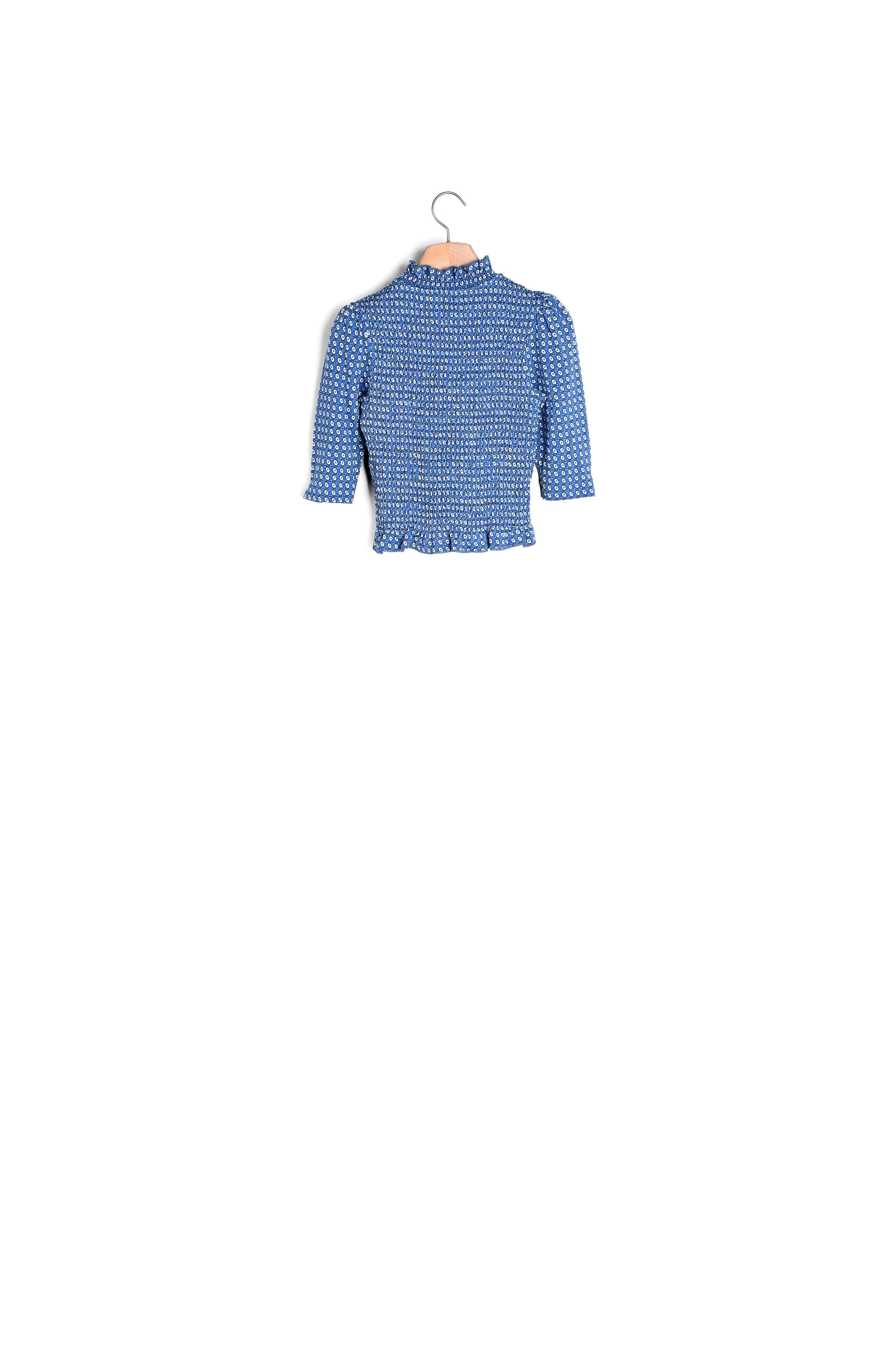 Top smocké imprimé Sandro seconde main